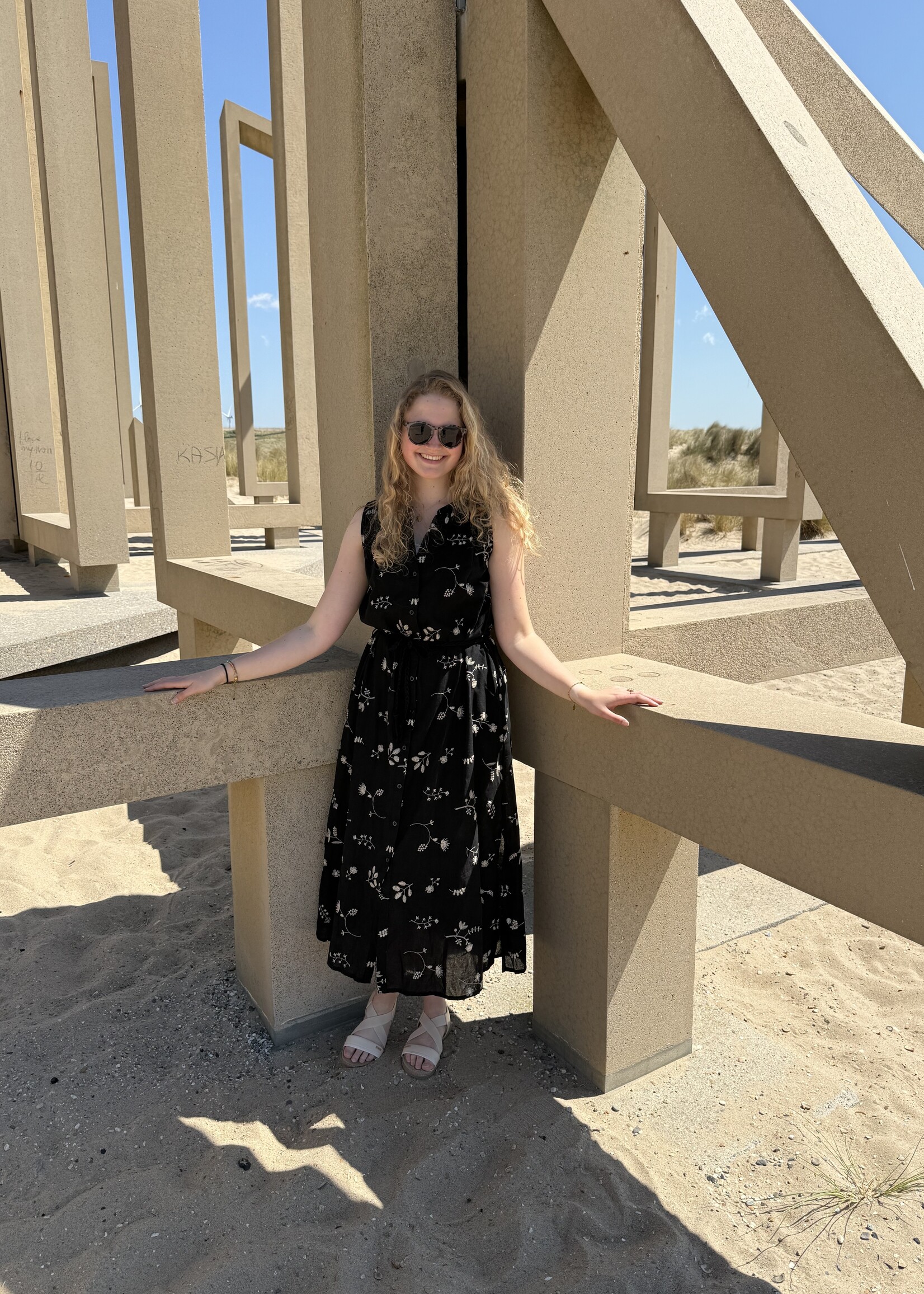 C&S The Label Sorrento Dress Black