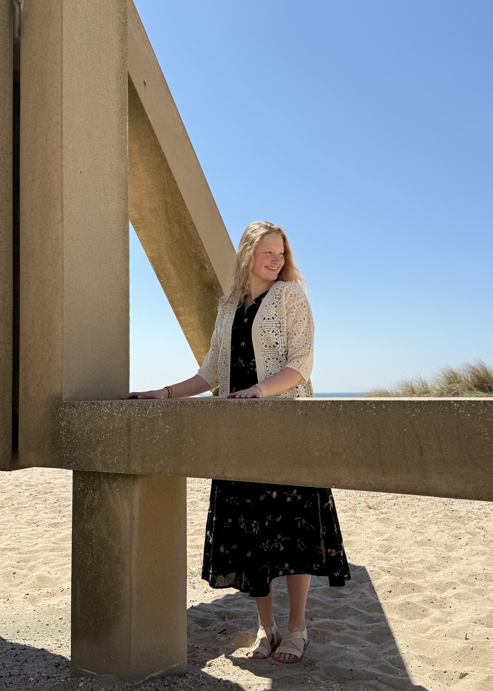 C&S The Label Barza Cardigan Sand