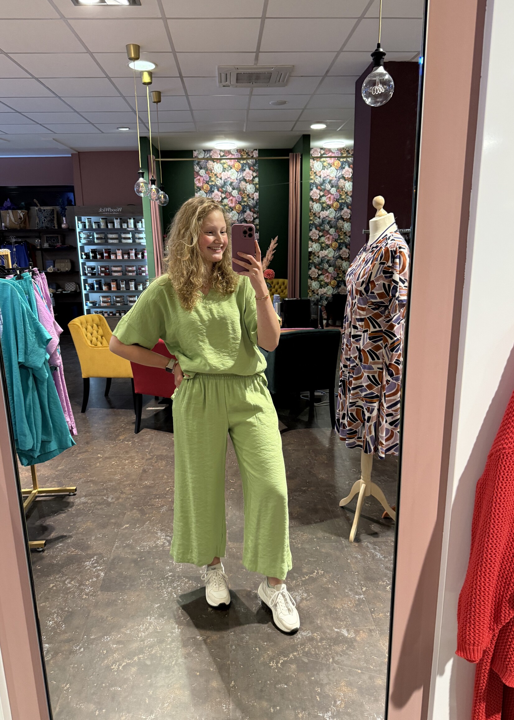 Ophilia Zelda Parelmoer Green