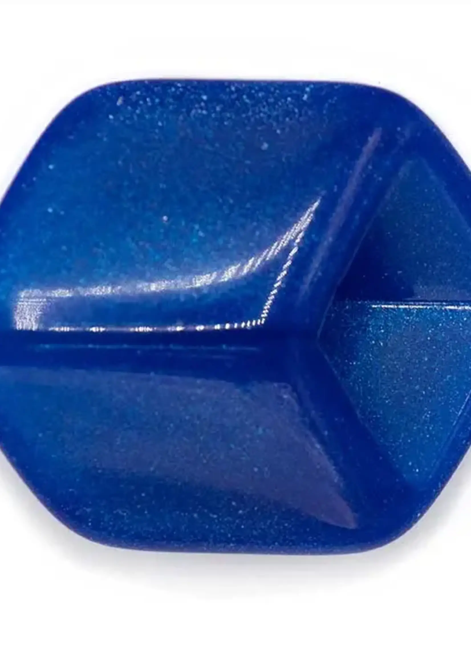 Cubes Cube Azuur blauw Shiny