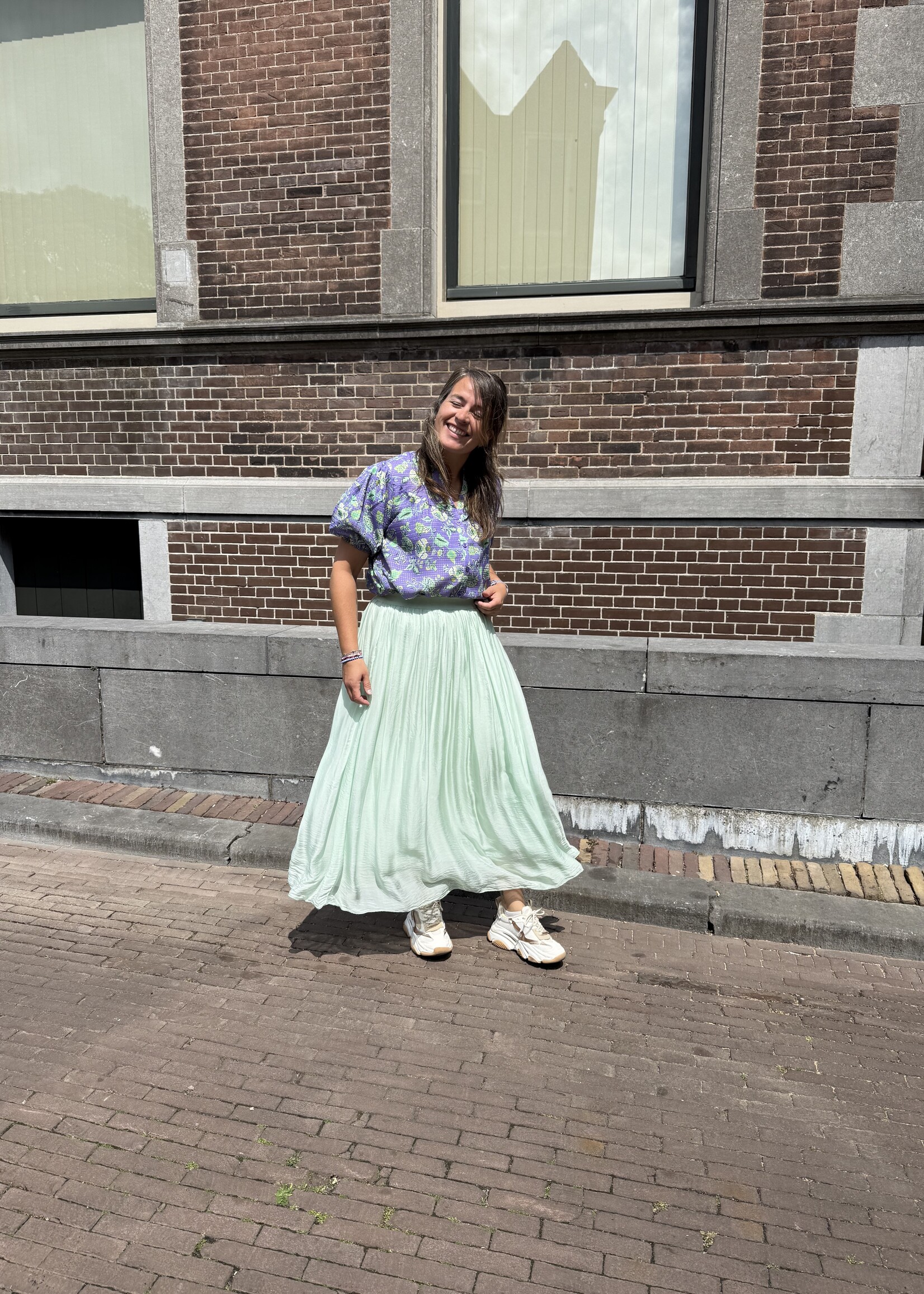 Anna Blouse Paars