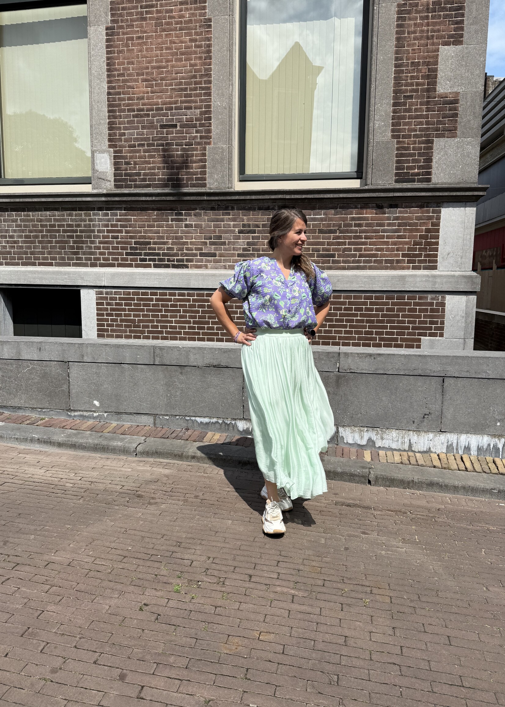 Anna Blouse Paars