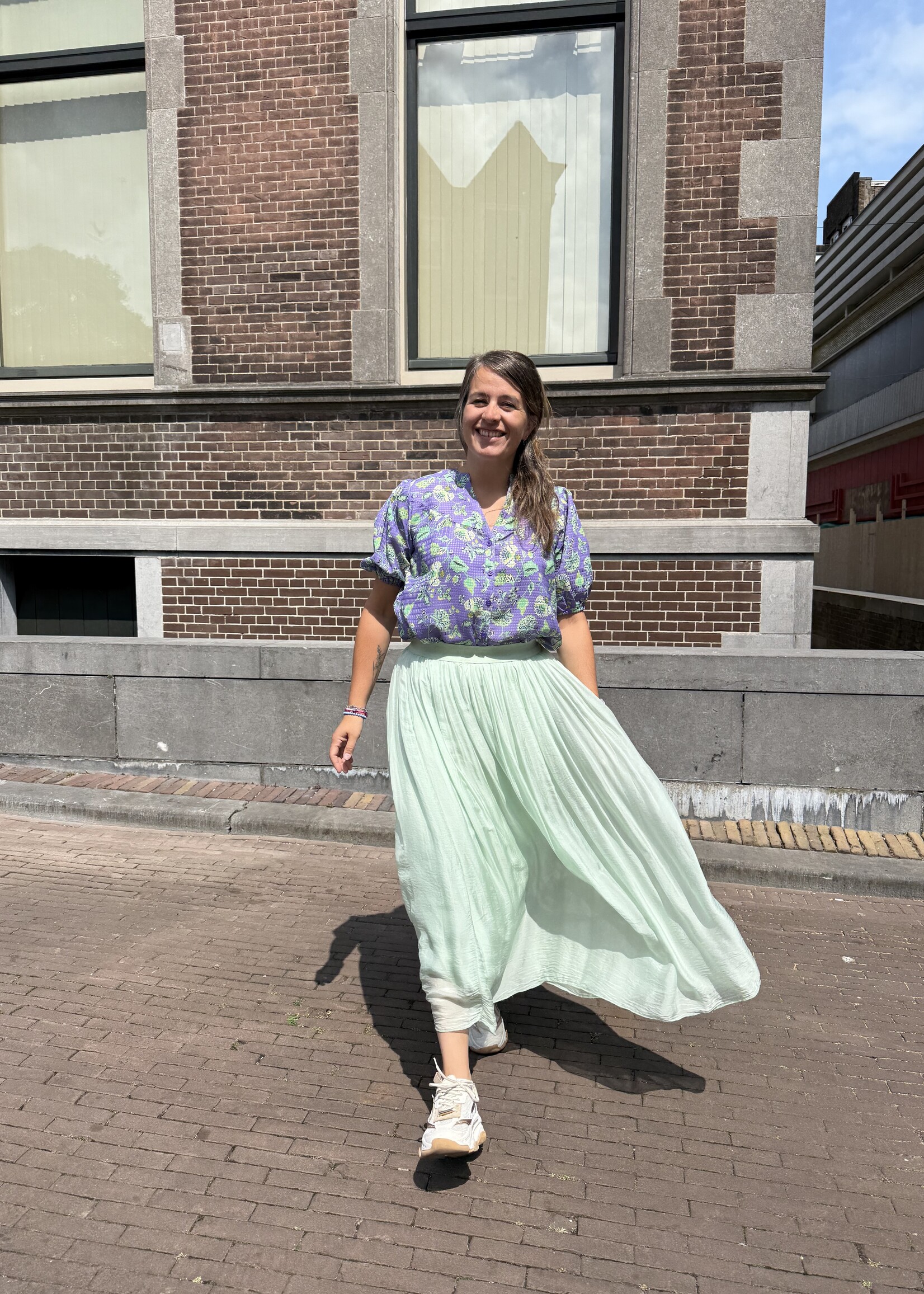 Anna Blouse Paars