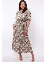 lyra Dress Sand/beige Maat 42