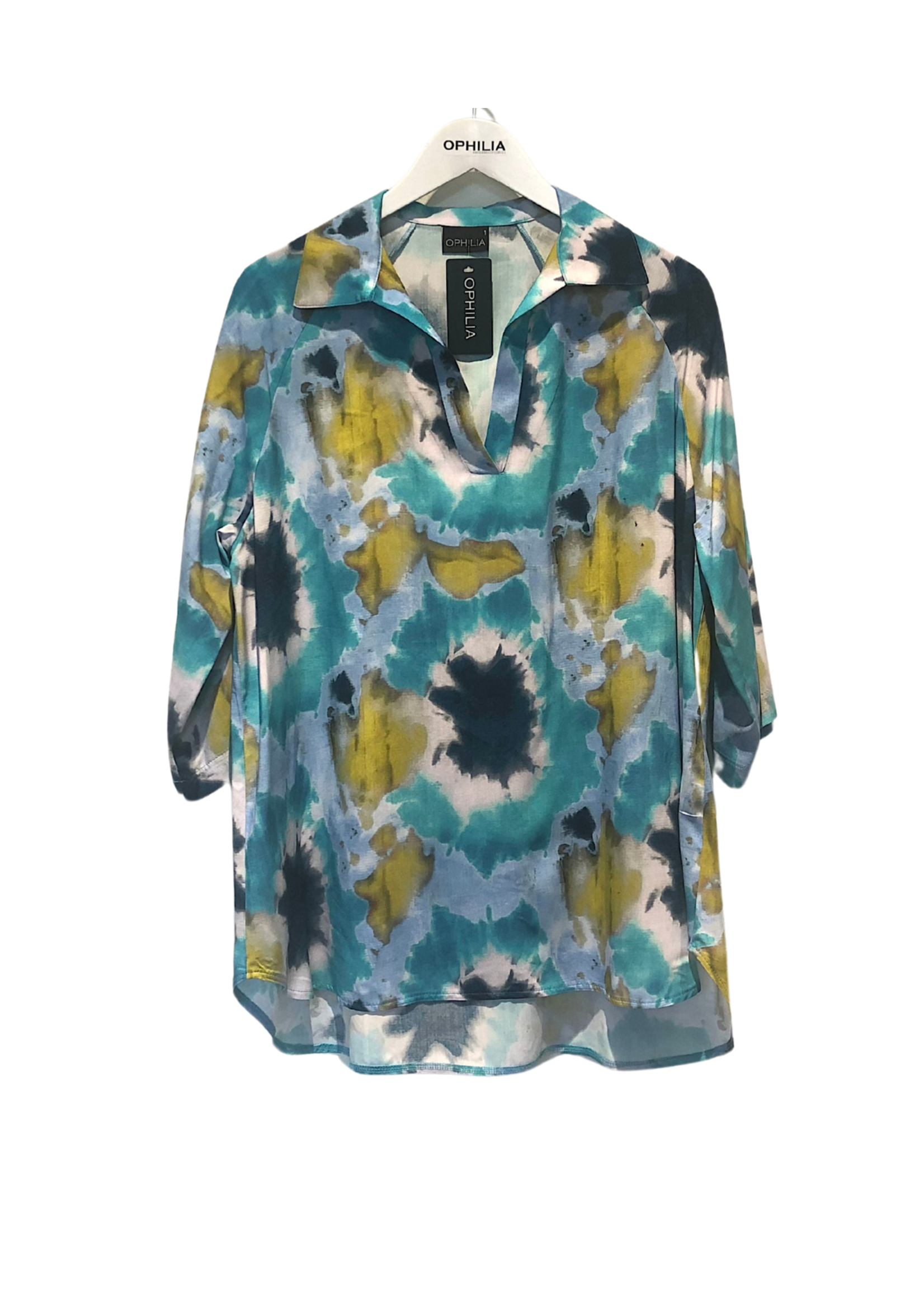 Ophilia Cloe Tie & Dye Blue