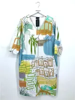 Ophilia Yara Cotton Miami Aqua