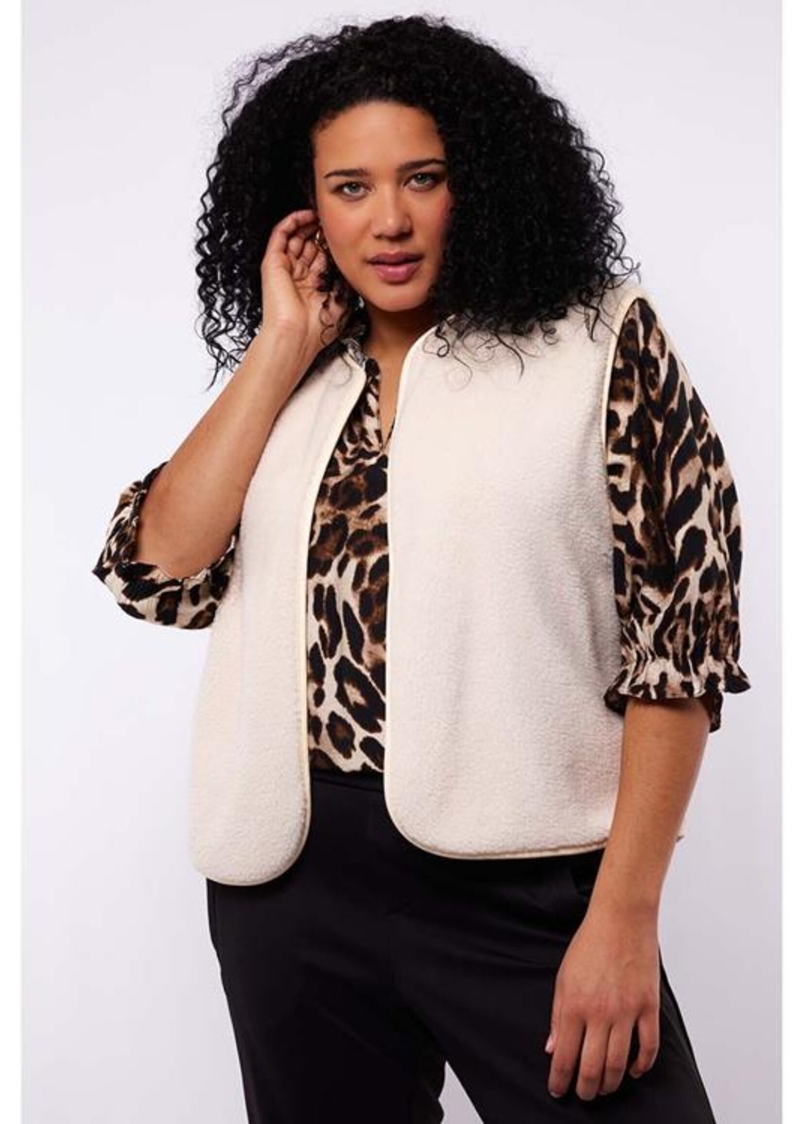 Exxcellent Remi Gilet Sand Maat 46