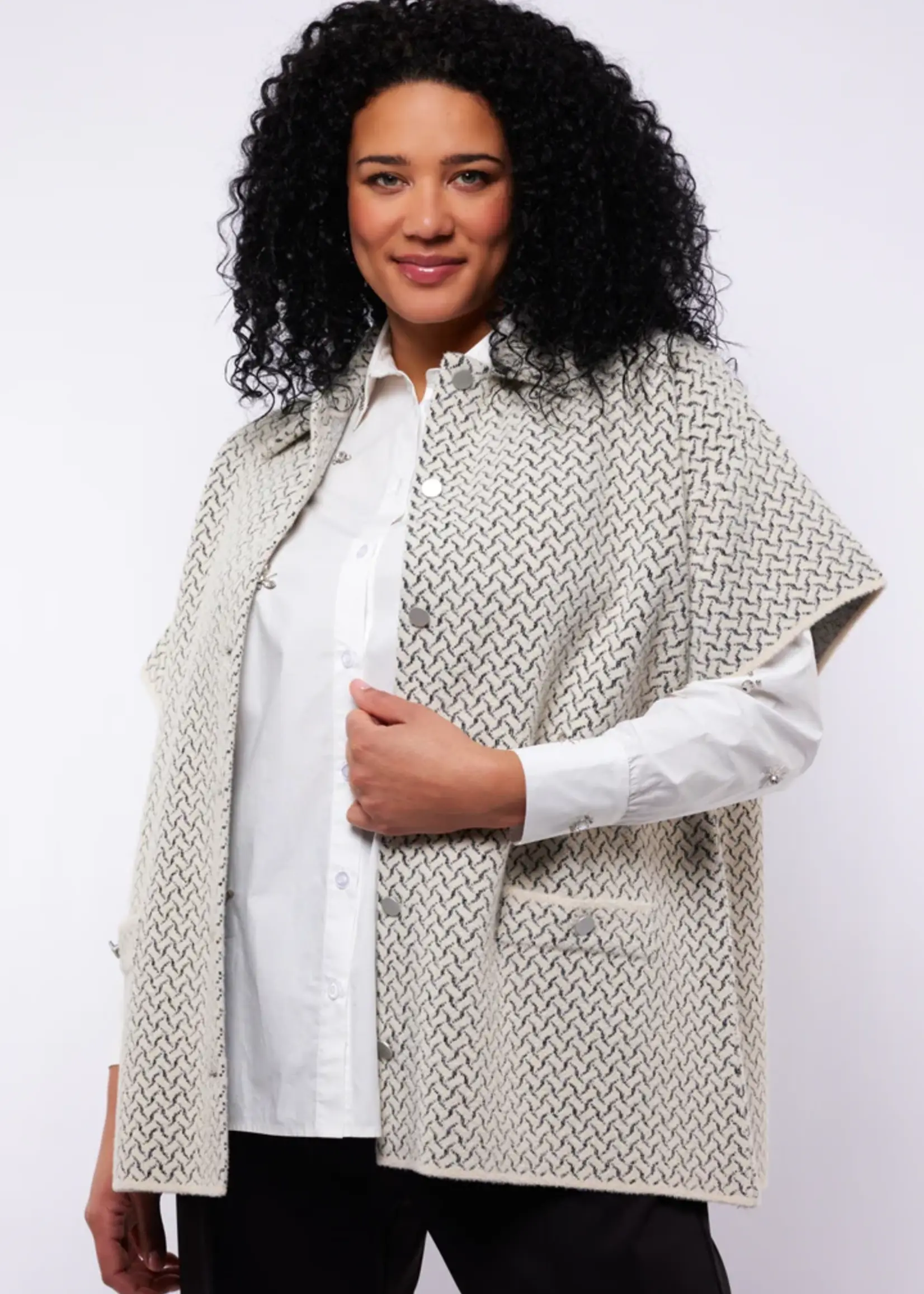 Exxcellent Eloise Knit Cardigan Sand