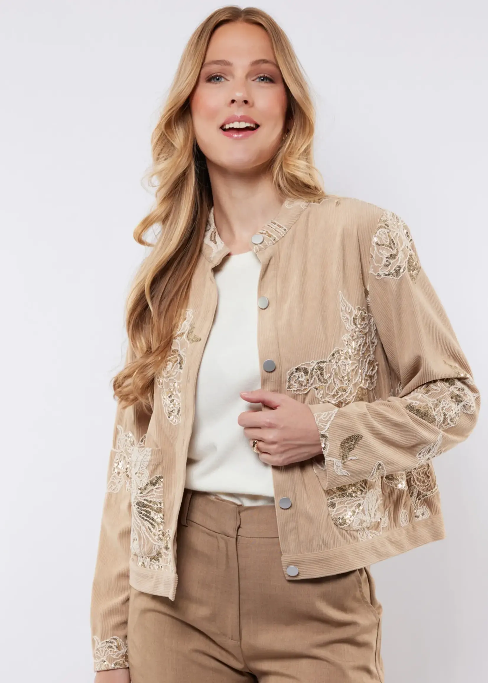 C&S The Label Inge Jacket Sand/Sand