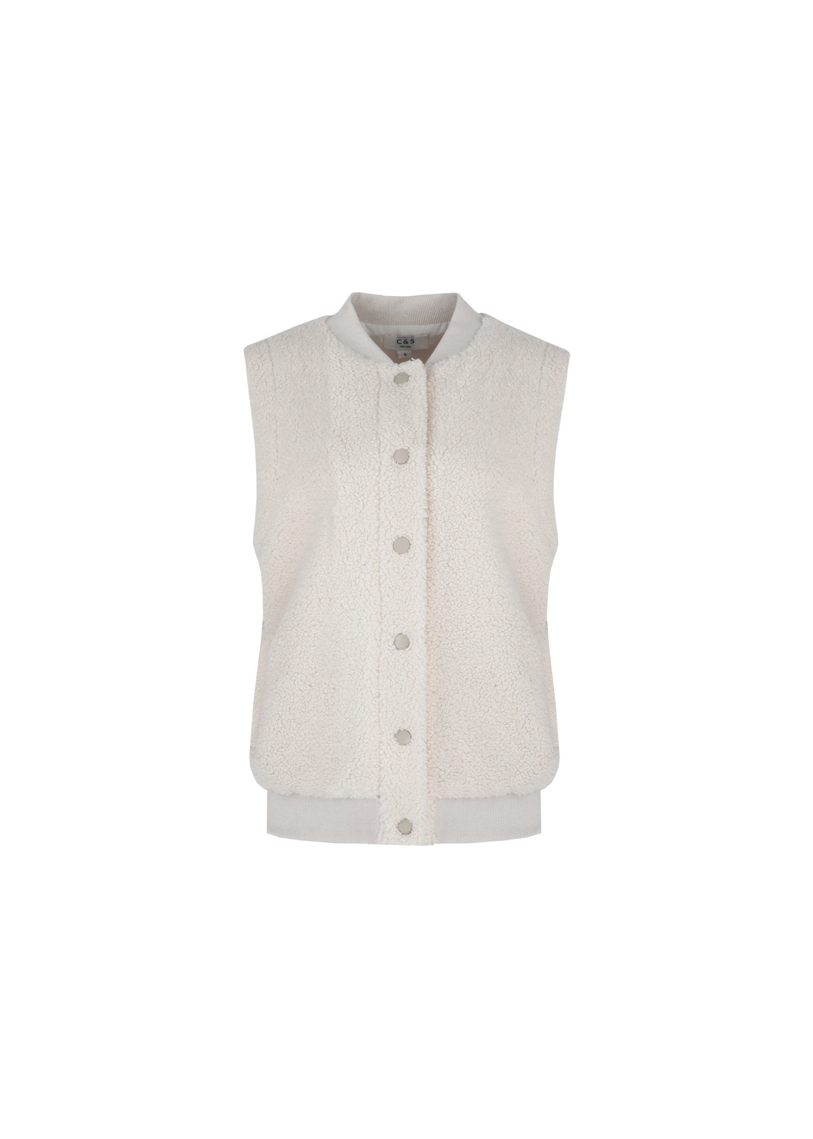 C&S The Label Giselle Gilet Sand