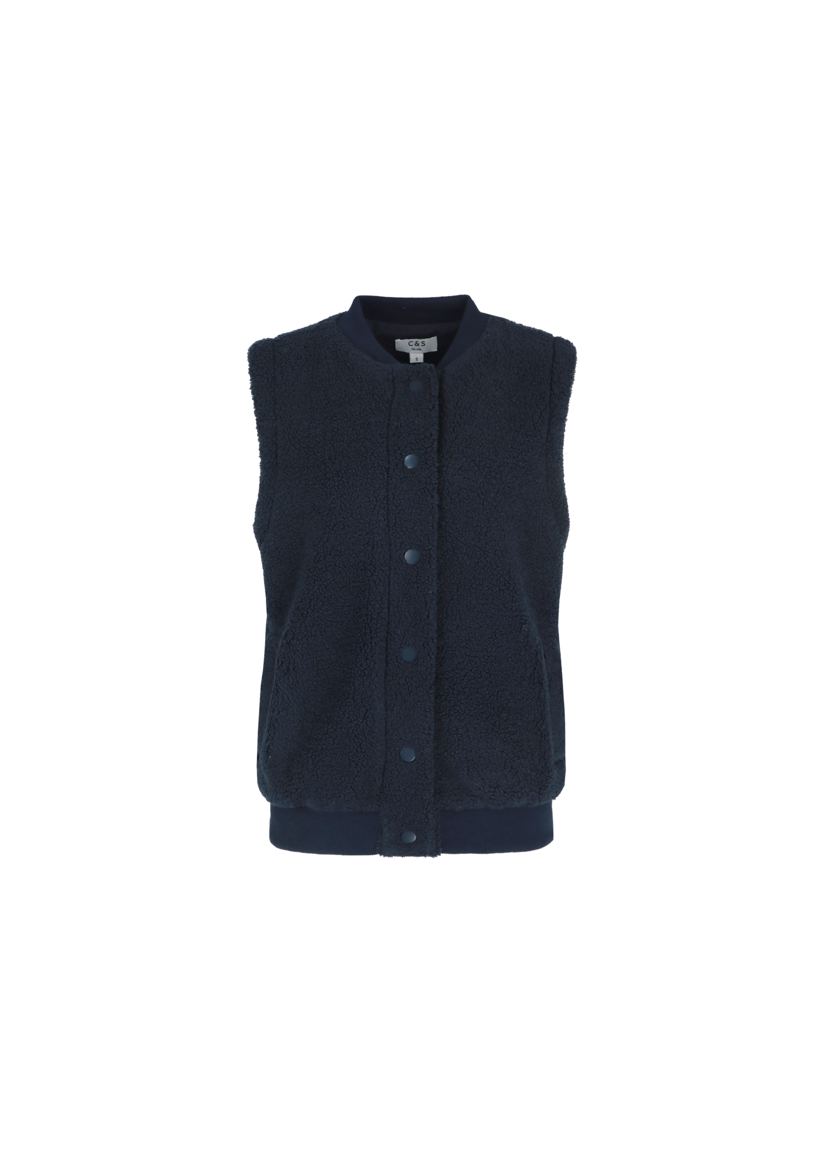 C&S The Label Giselle Gilet Midnight Blue