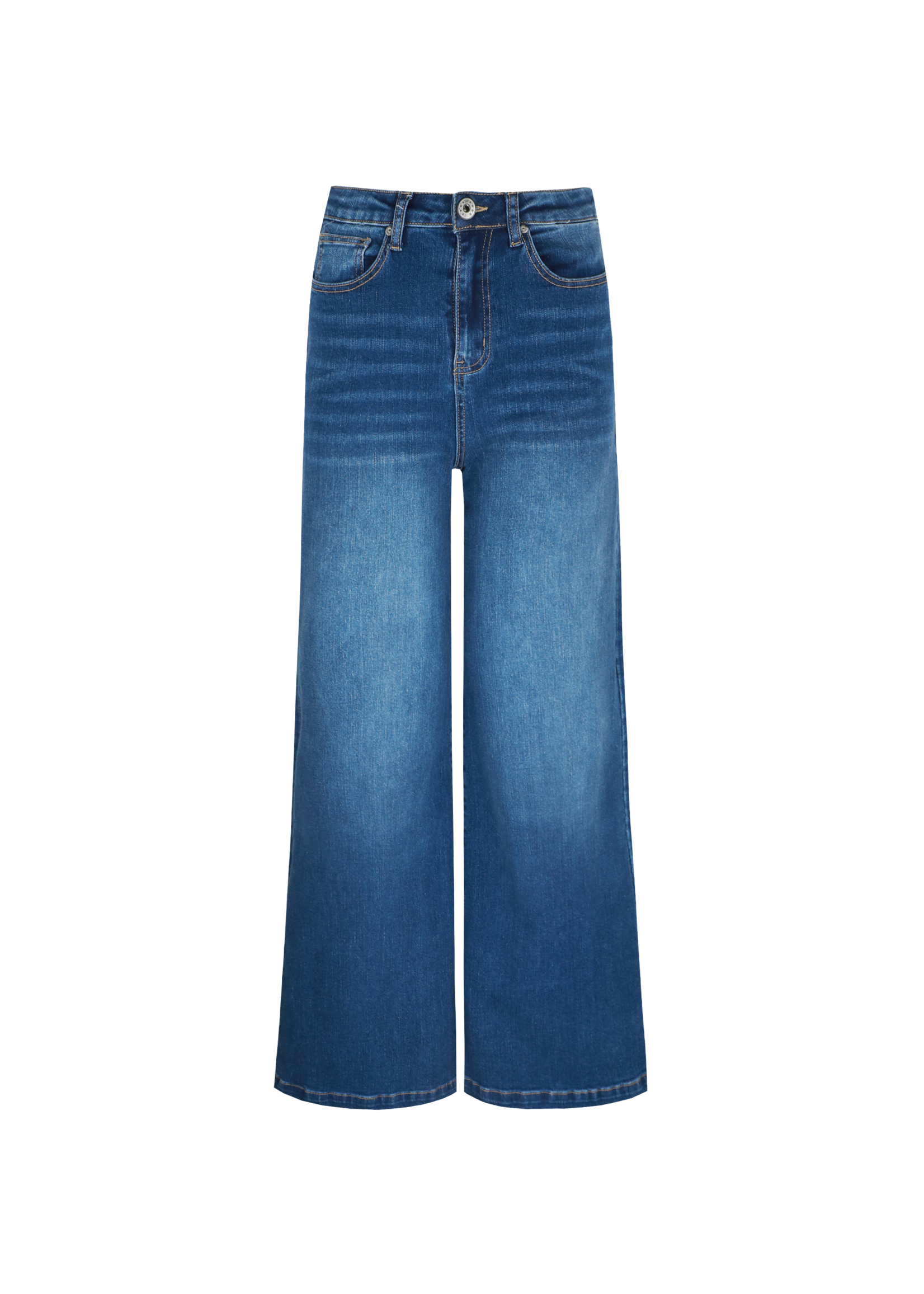 C&S The Label Nicole Pants Denim Dark Blue Maat S