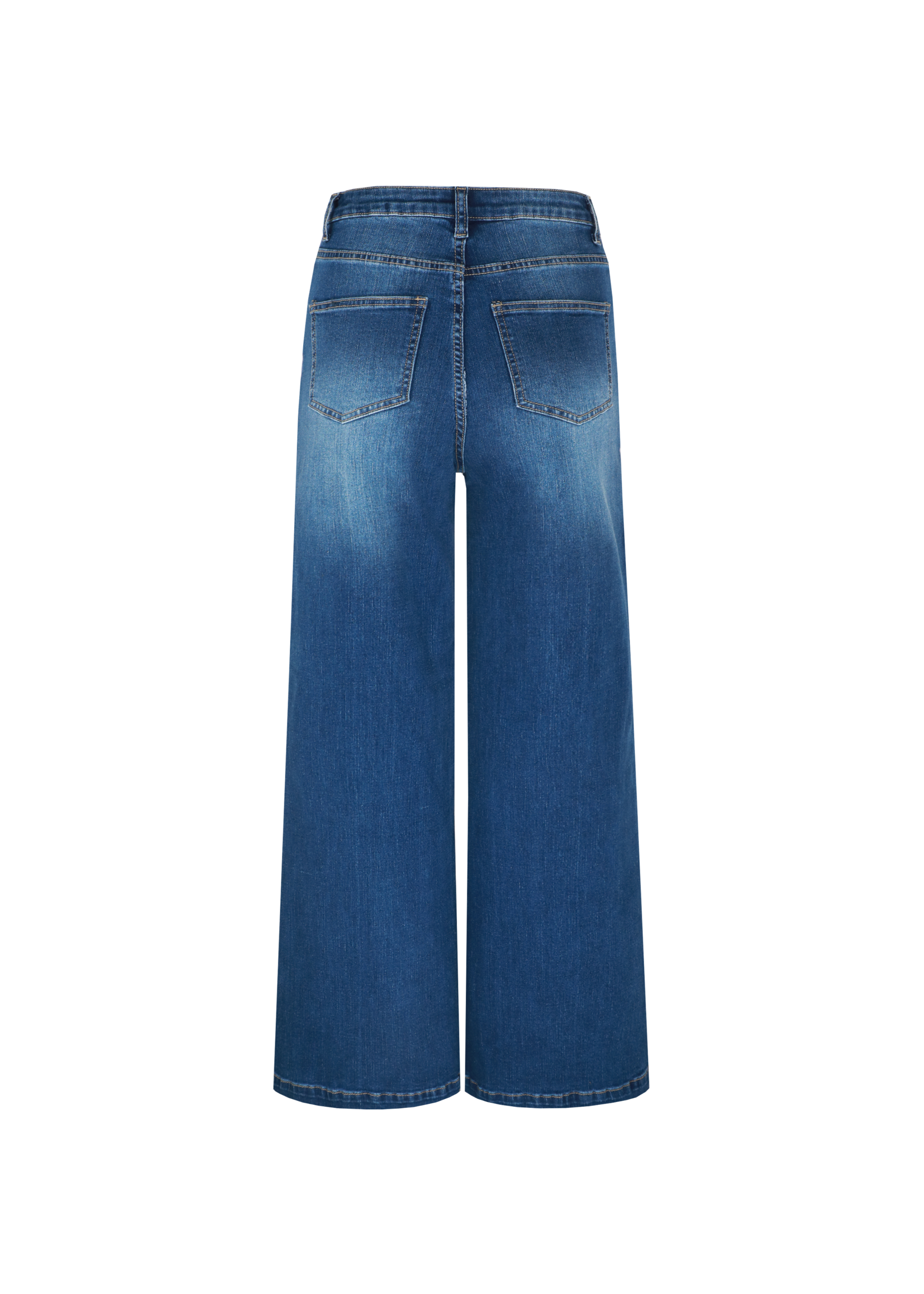 C&S The Label Nicole Pants Denim Dark Blue