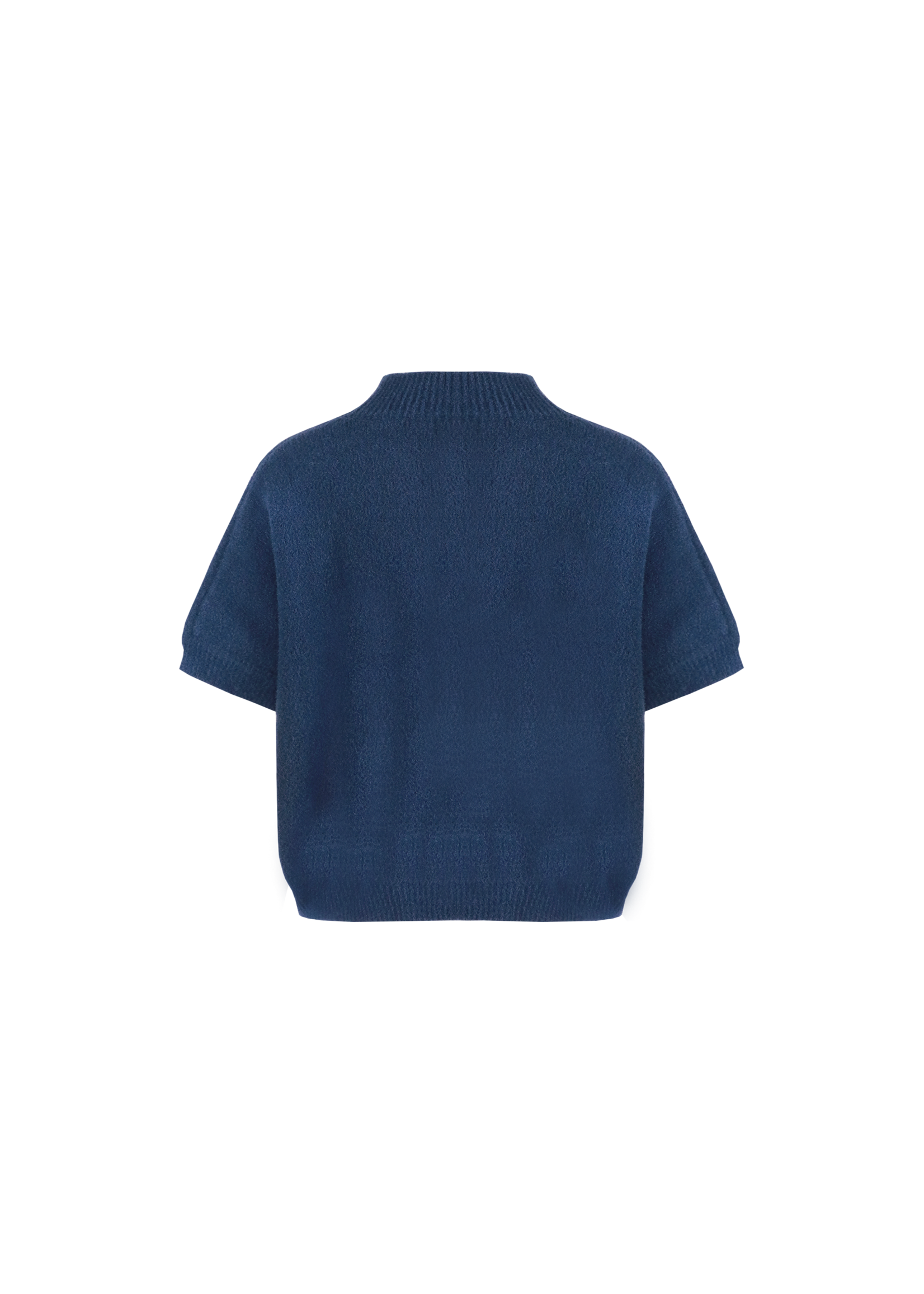 C&S The Label Violette Knit Gilet Midnight Blue/Sand