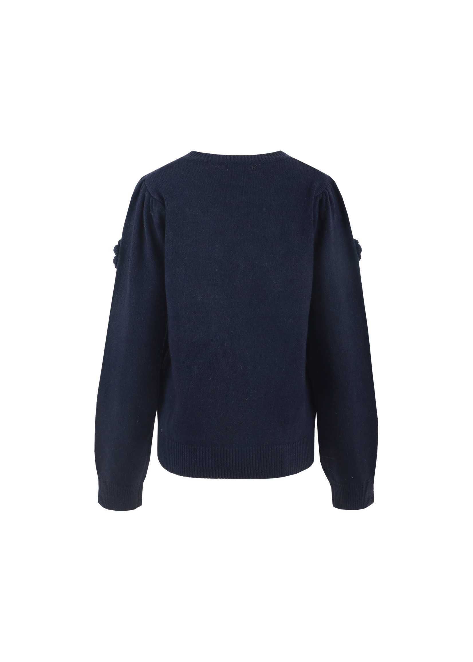 C&S The Label Amira Knit Top Midnight Blue