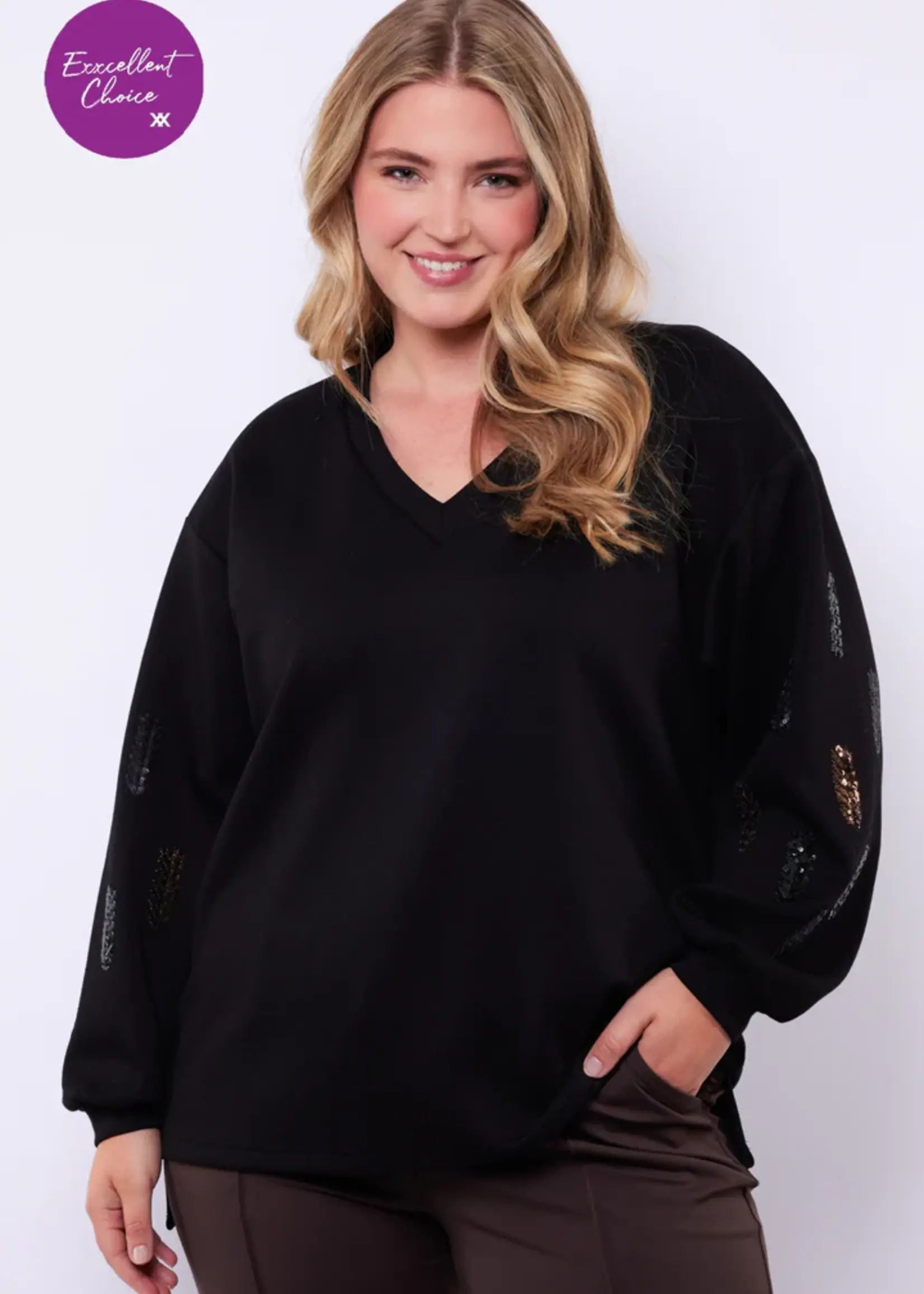 Exxcellent Luciana Sweater Black