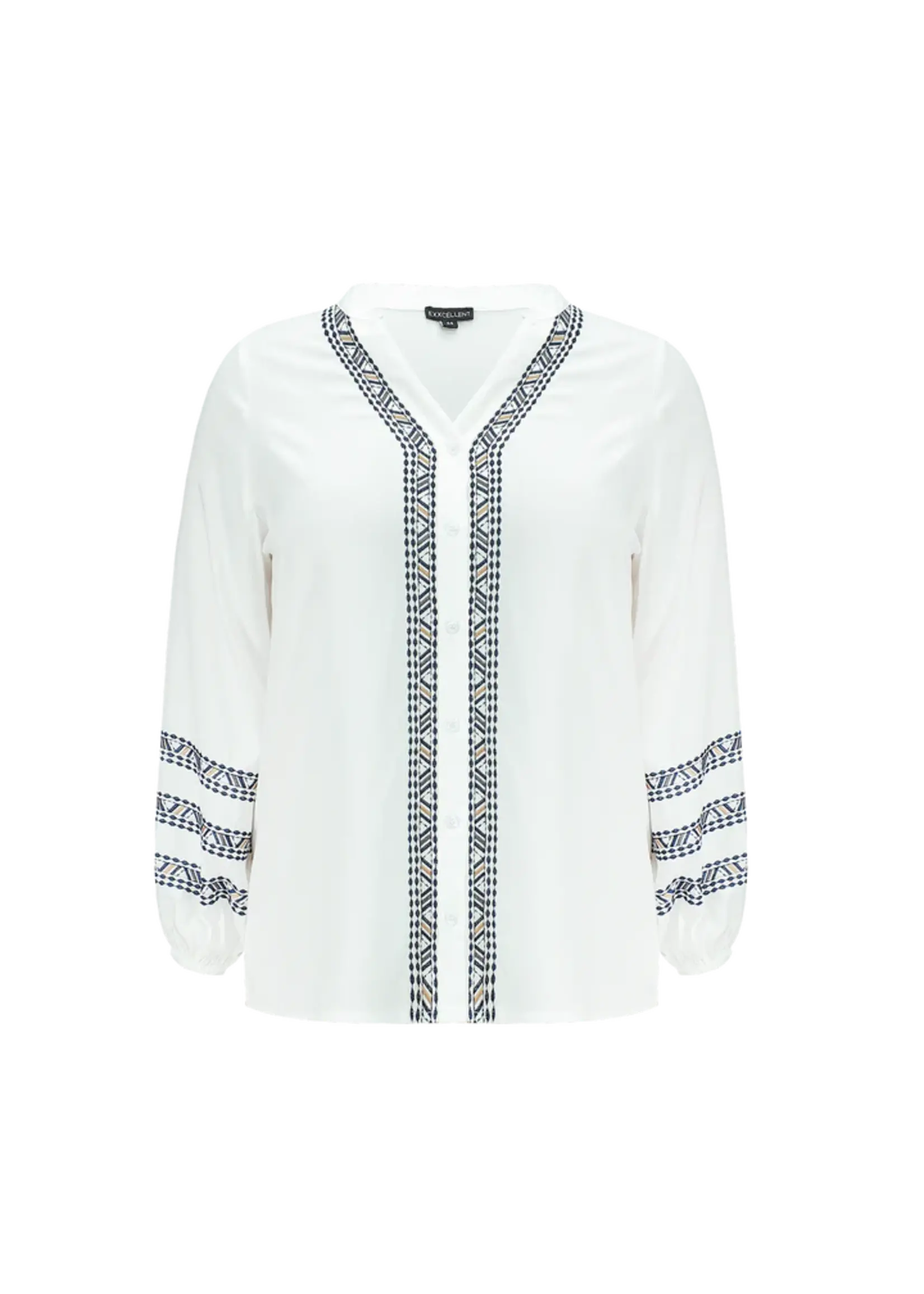 Exxcellent Kallie Blouse Offwhite