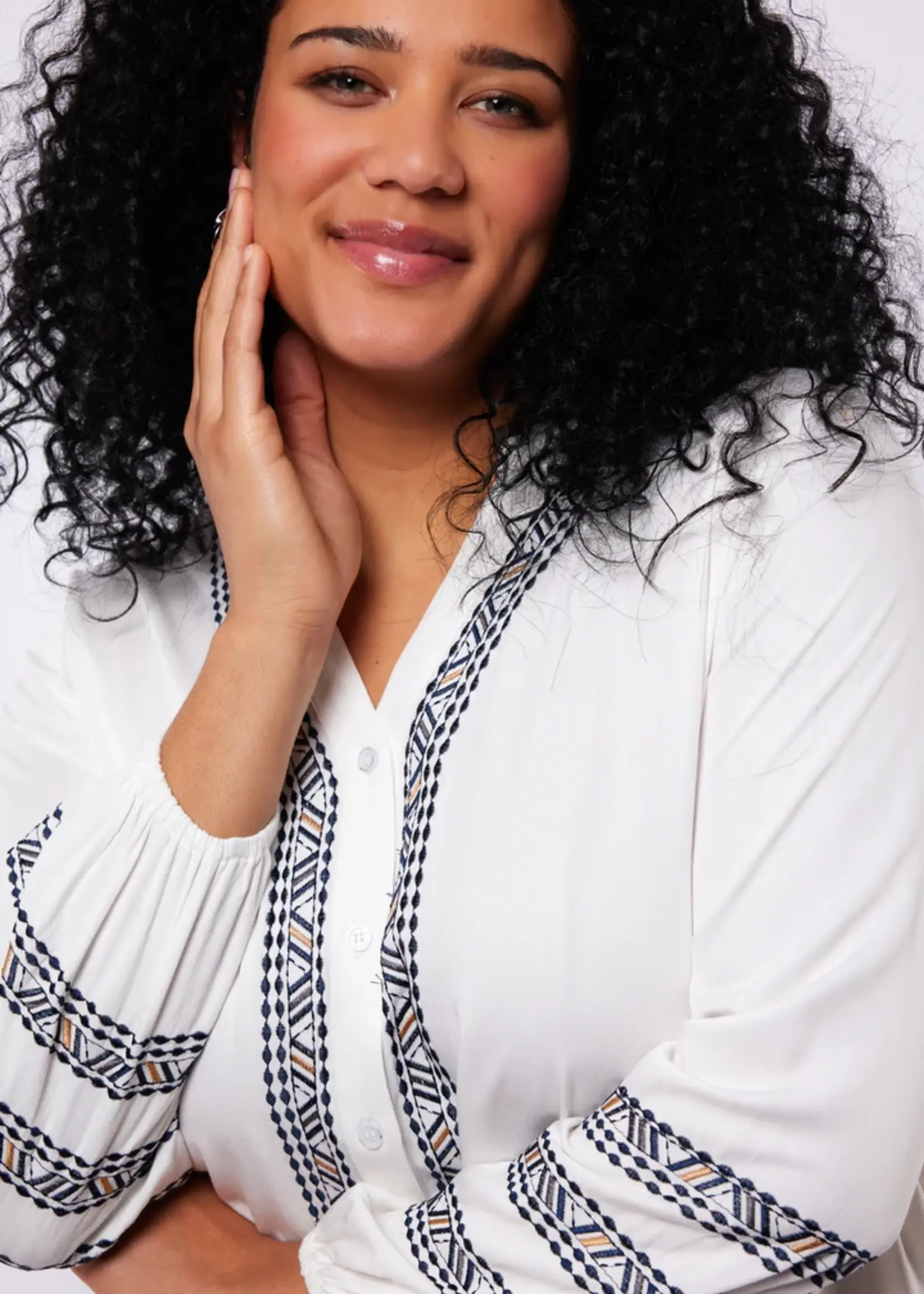Exxcellent Kallie Blouse Offwhite