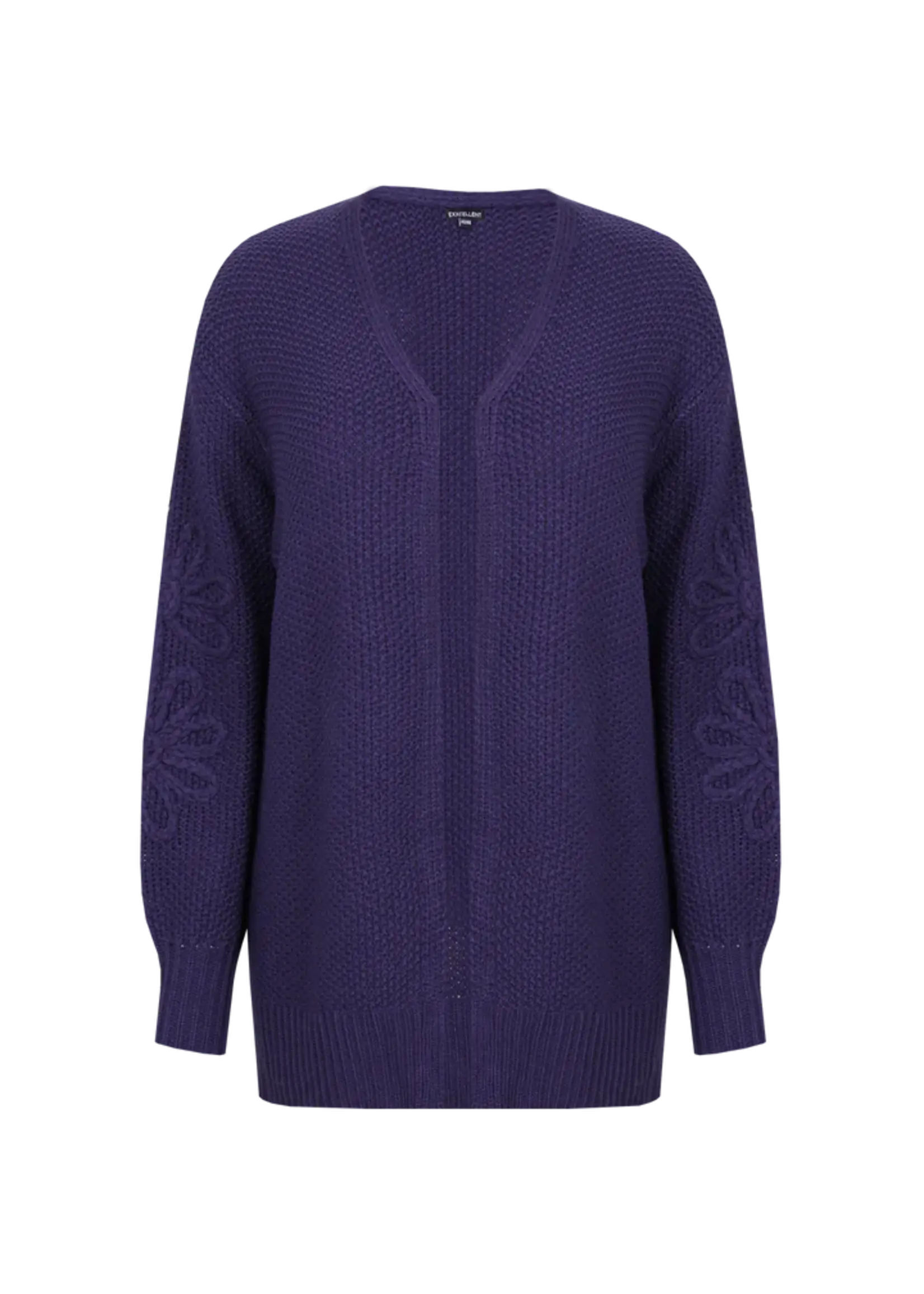Exxcellent Frances Knit Cardigan Eclipse