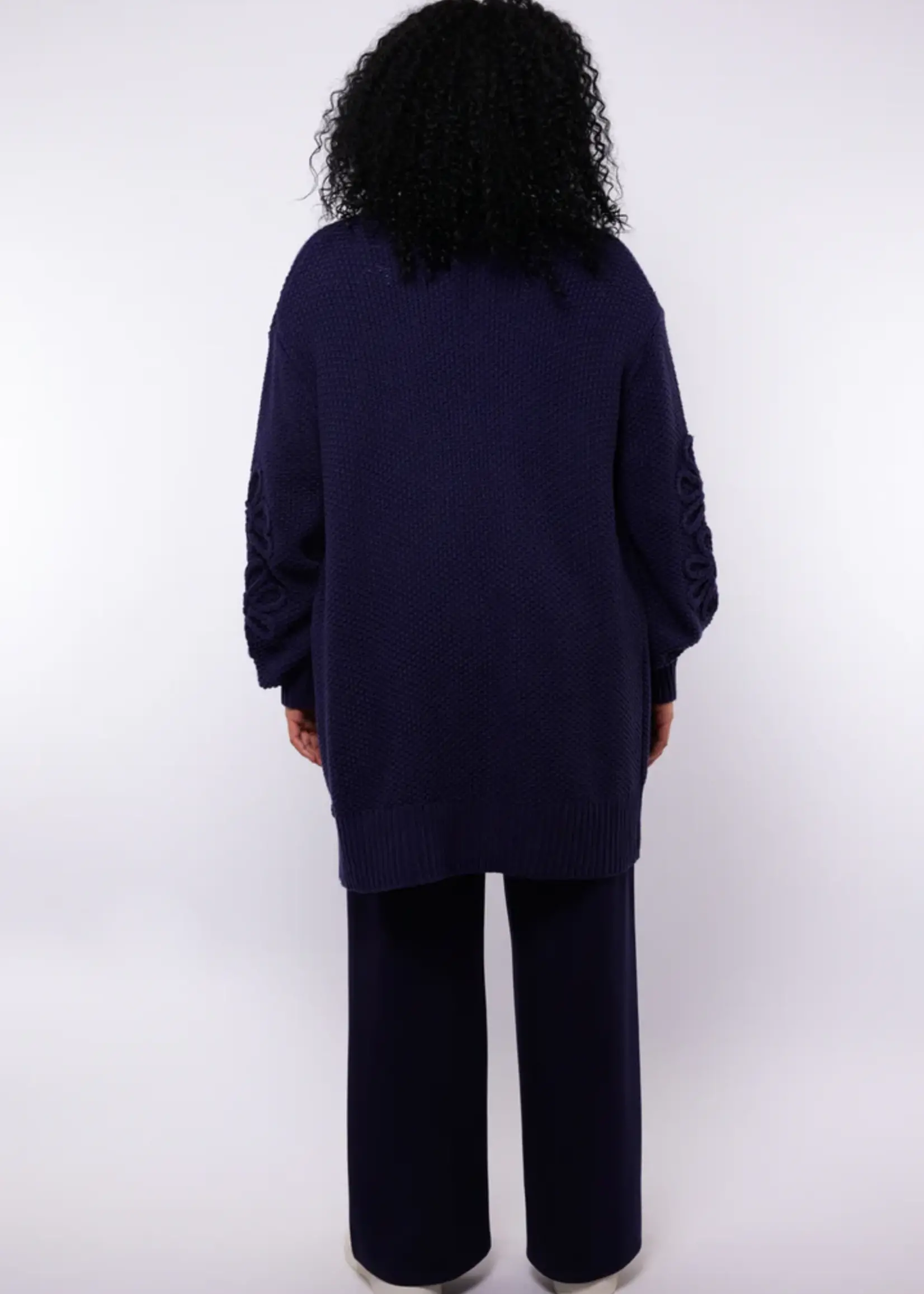Exxcellent Frances Knit Cardigan Eclipse