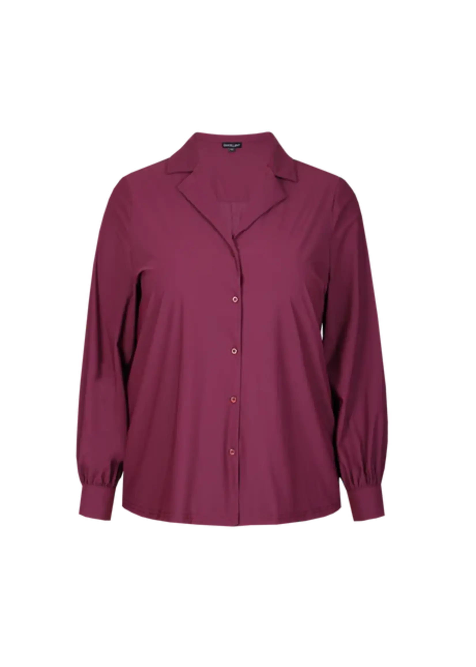 Exxcellent Sasha Blouse Mauve Wine