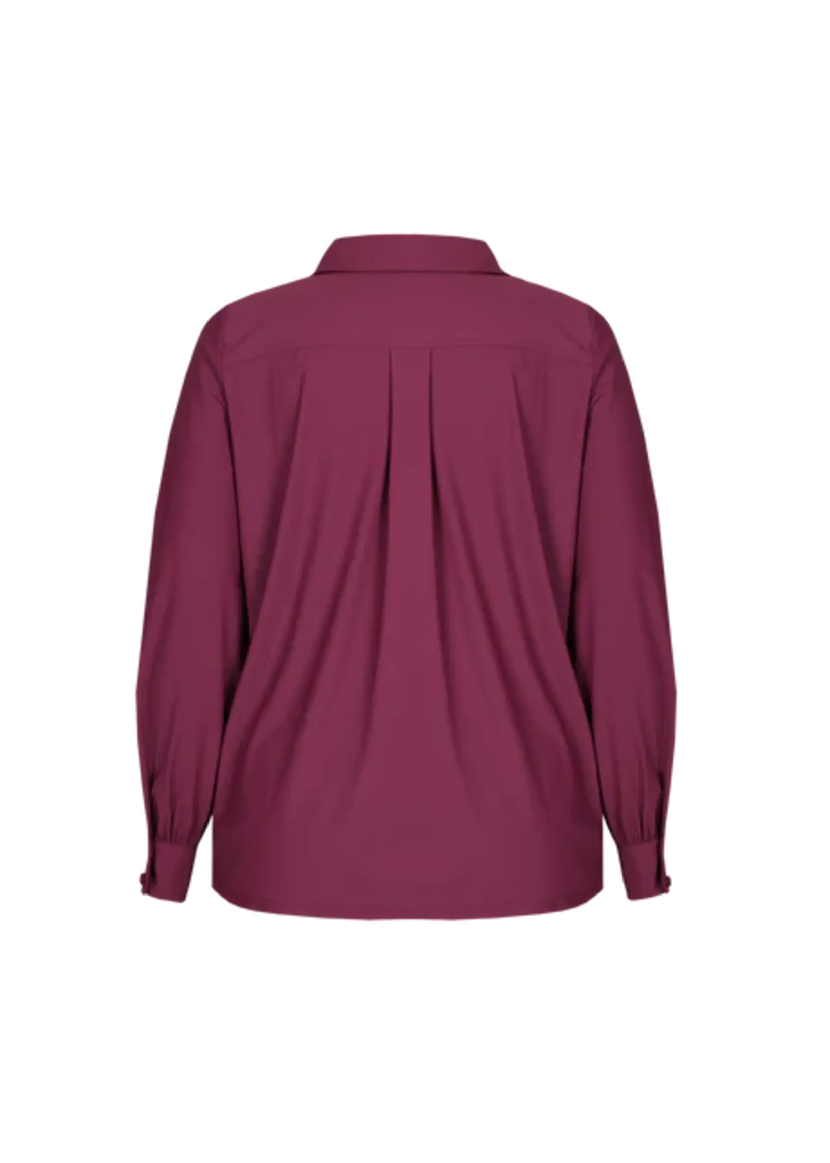 Exxcellent Sasha Blouse Mauve Wine