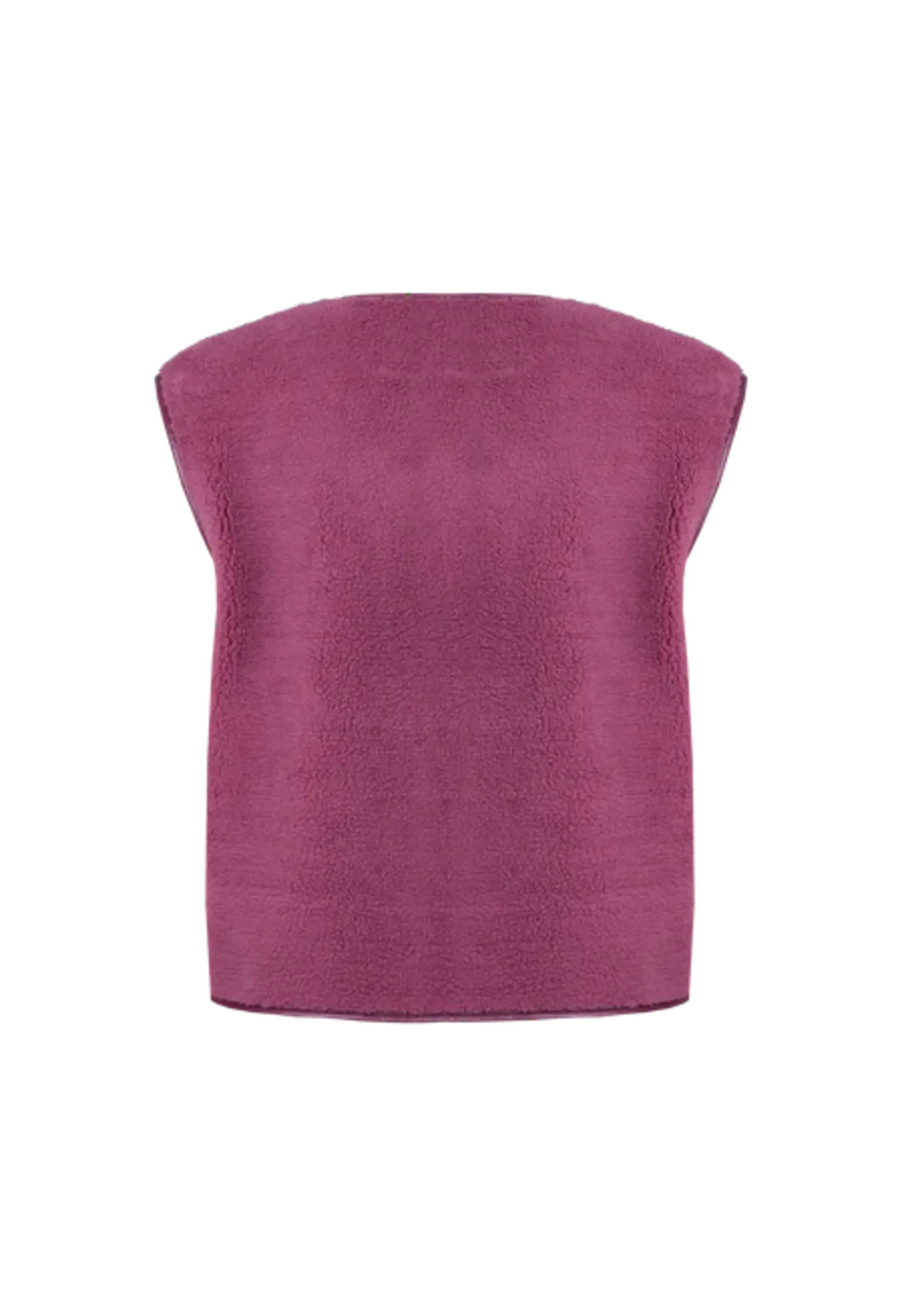 Exxcellent Remi Gilet Mauve Wine