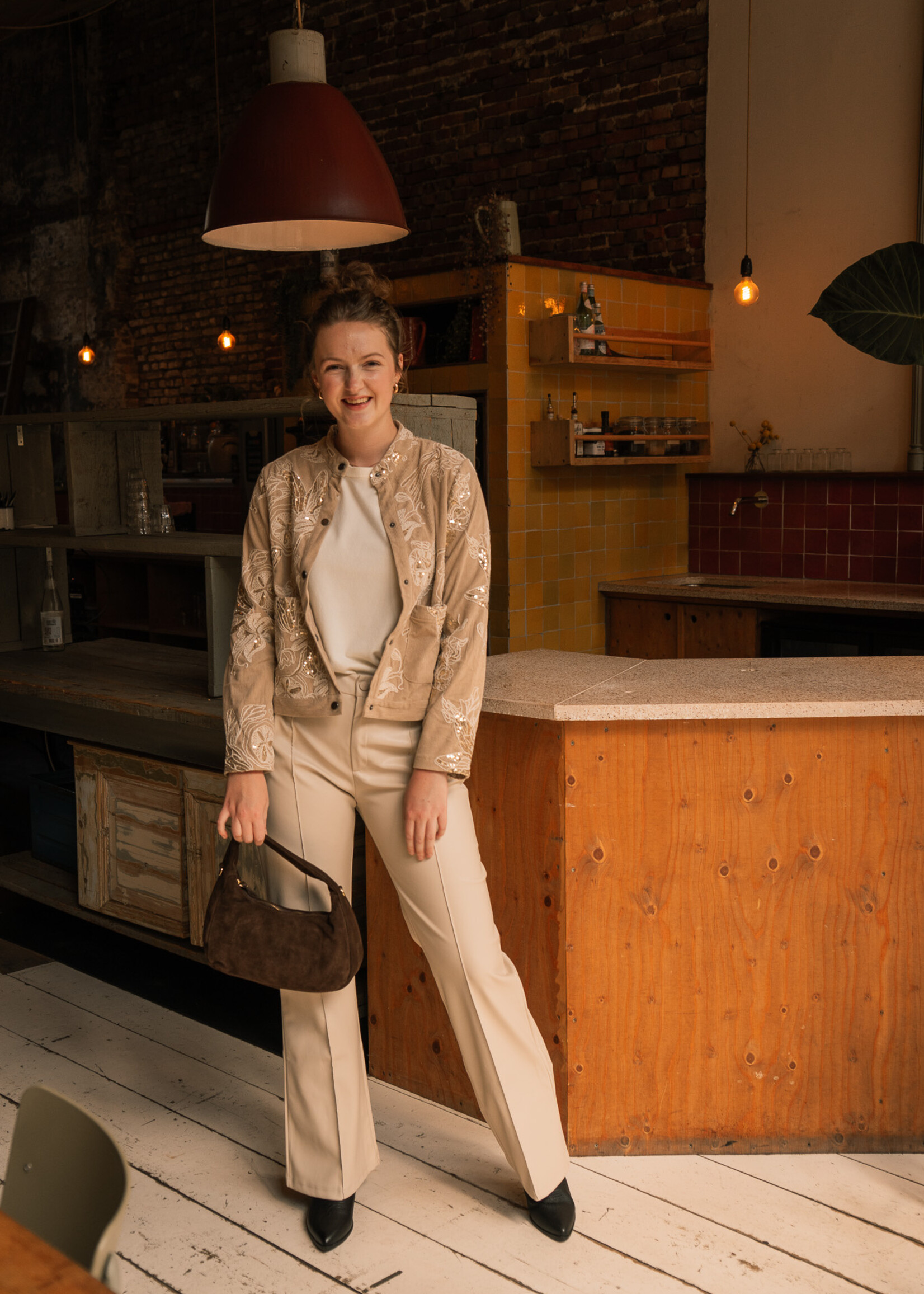 C&S The Label Inge Jacket Sand/Sand