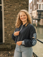 Leonie Jacker Navy Blue