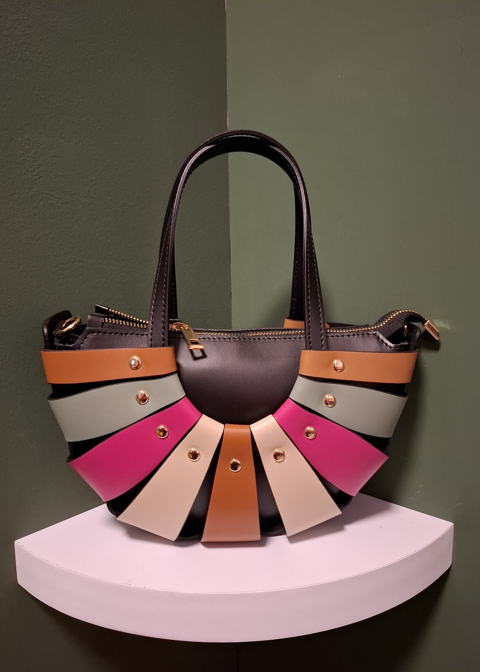 Tas Claudia fuchsia