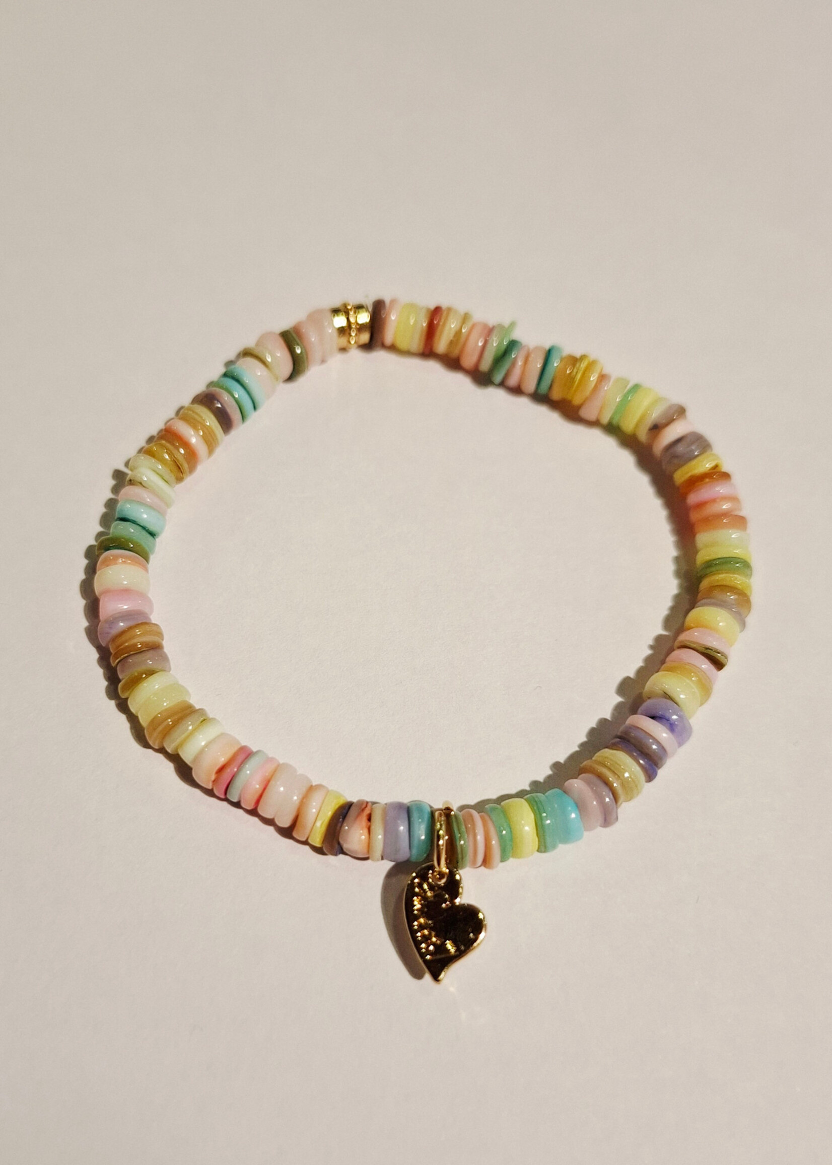 Armband Naomi pastel mix schelp