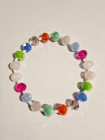 Armband Naomi mix facet middel