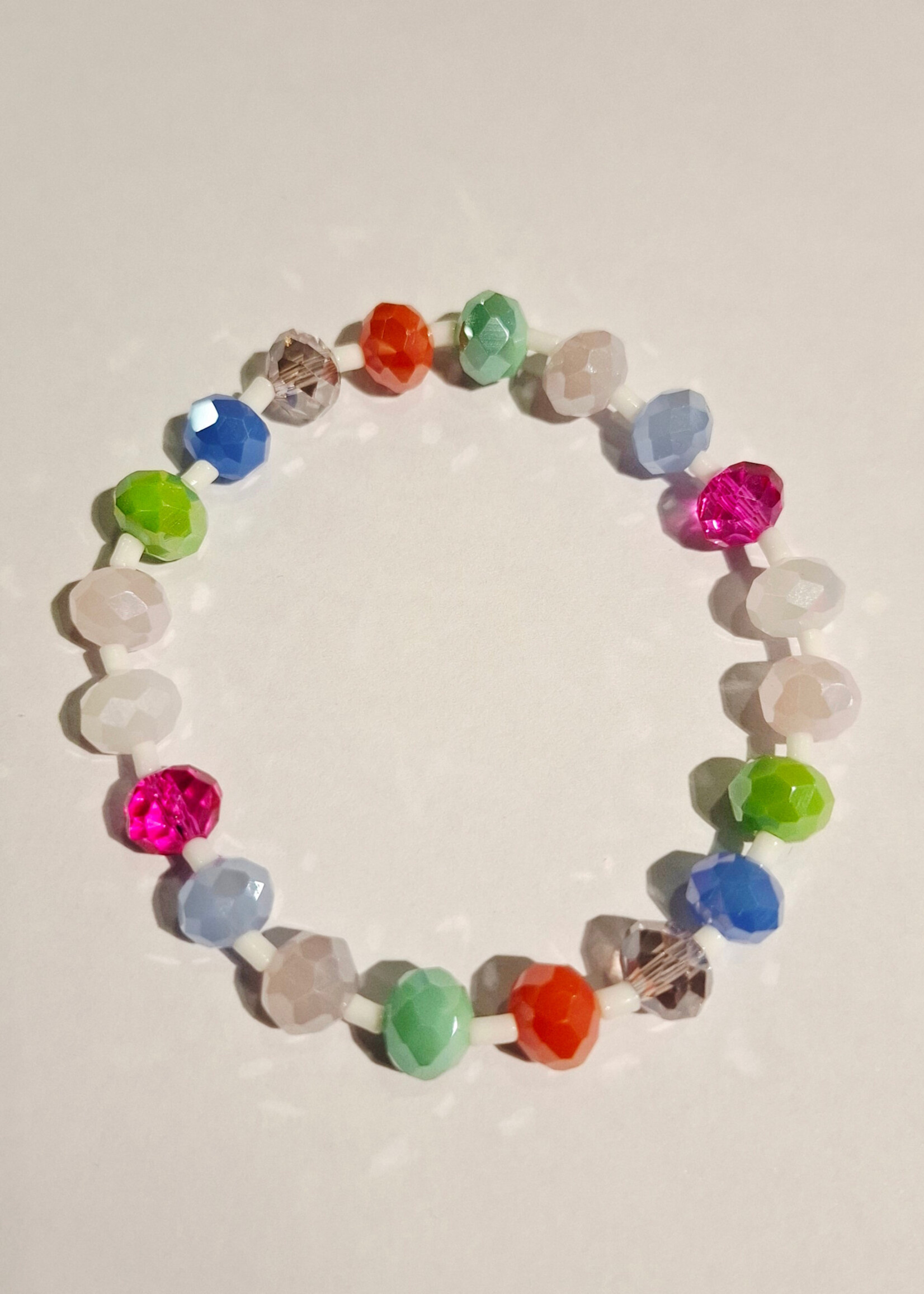 Armband Naomi mix facet middel