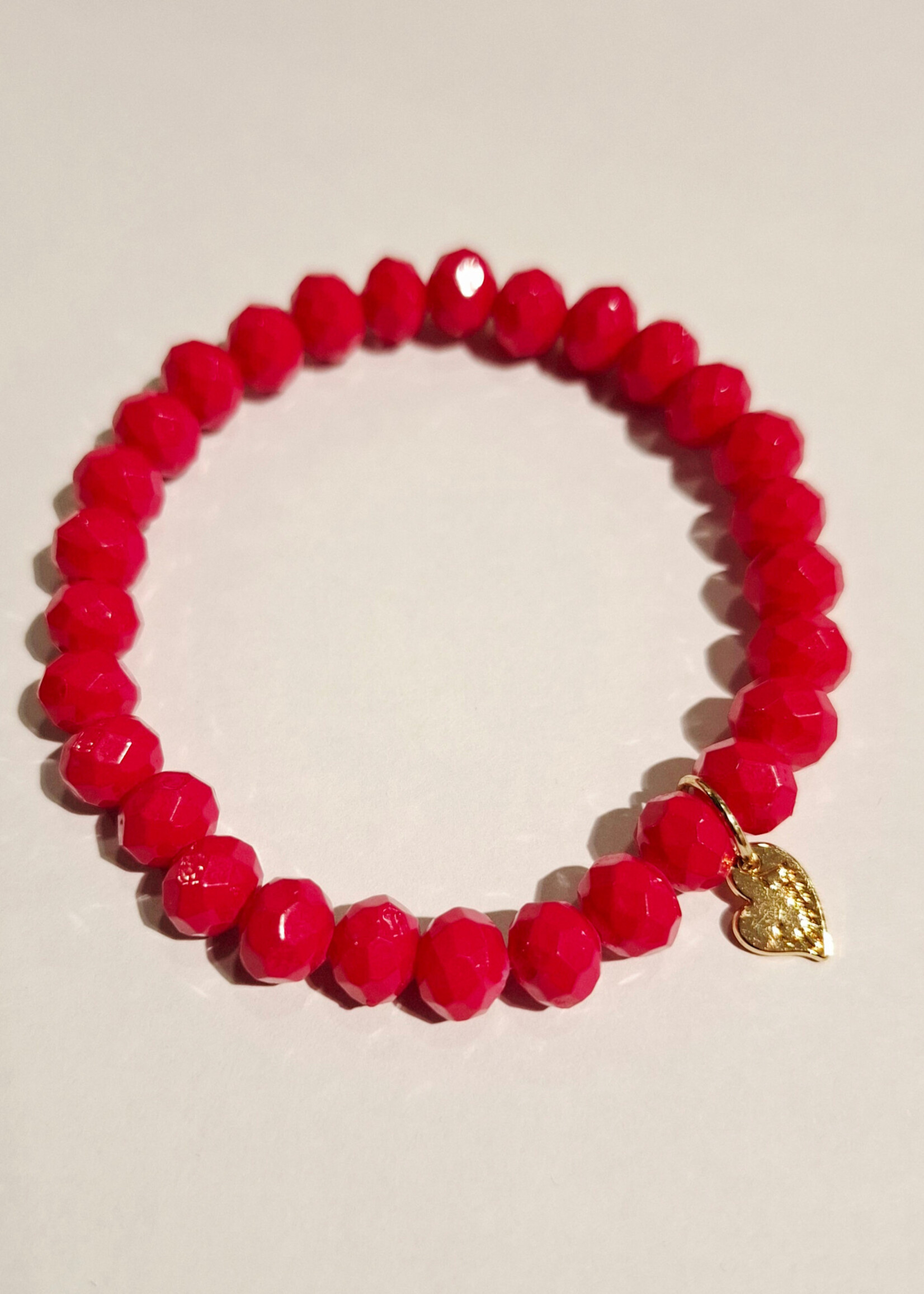 Armband Naomi fuchsia facet