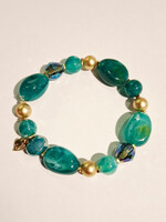 Armband Naomi mix groen