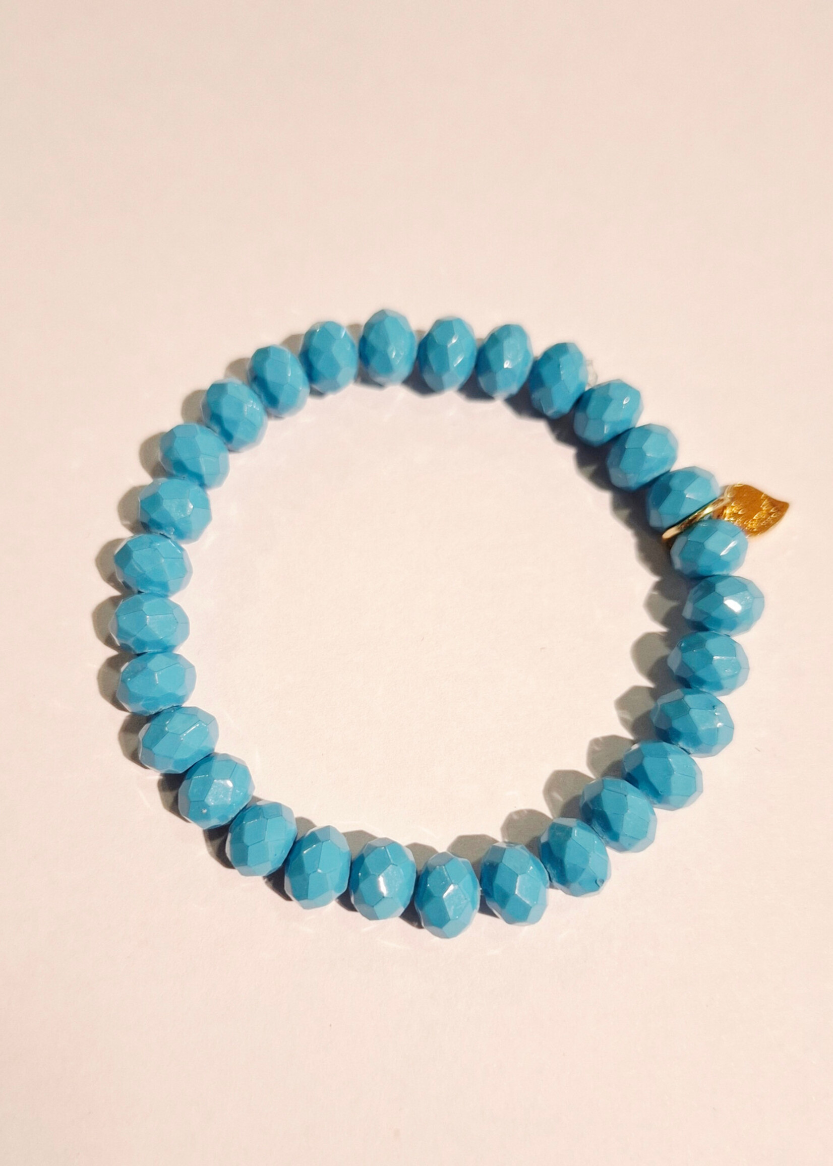 Armband Naomi aqua facet
