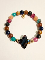 Armband Naomi flower multicolor
