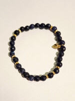 Armband Naomi navy strass