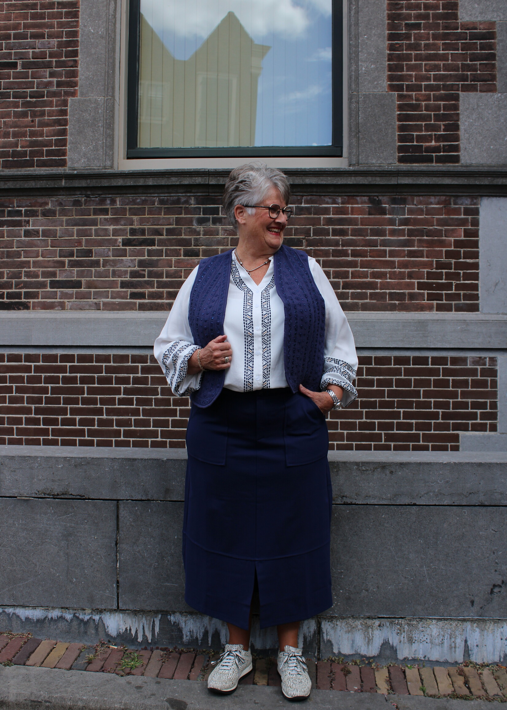 Exxcellent Kylie Skirt Eclipse Maat 44