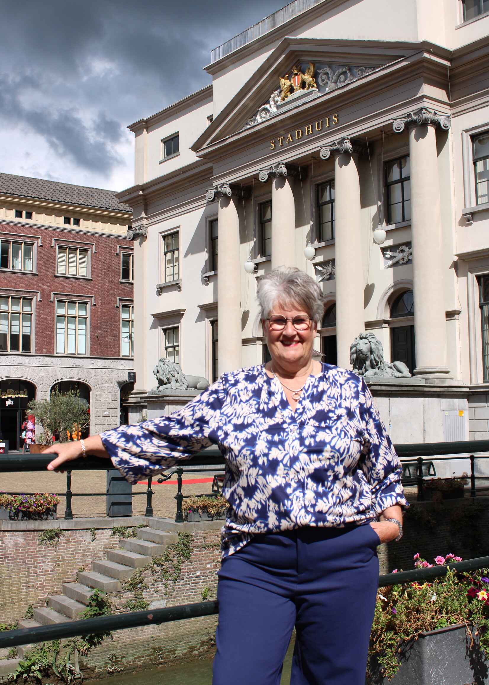 Exxcellent Vicki Blouse Eclipse/Sand Maat 42/44