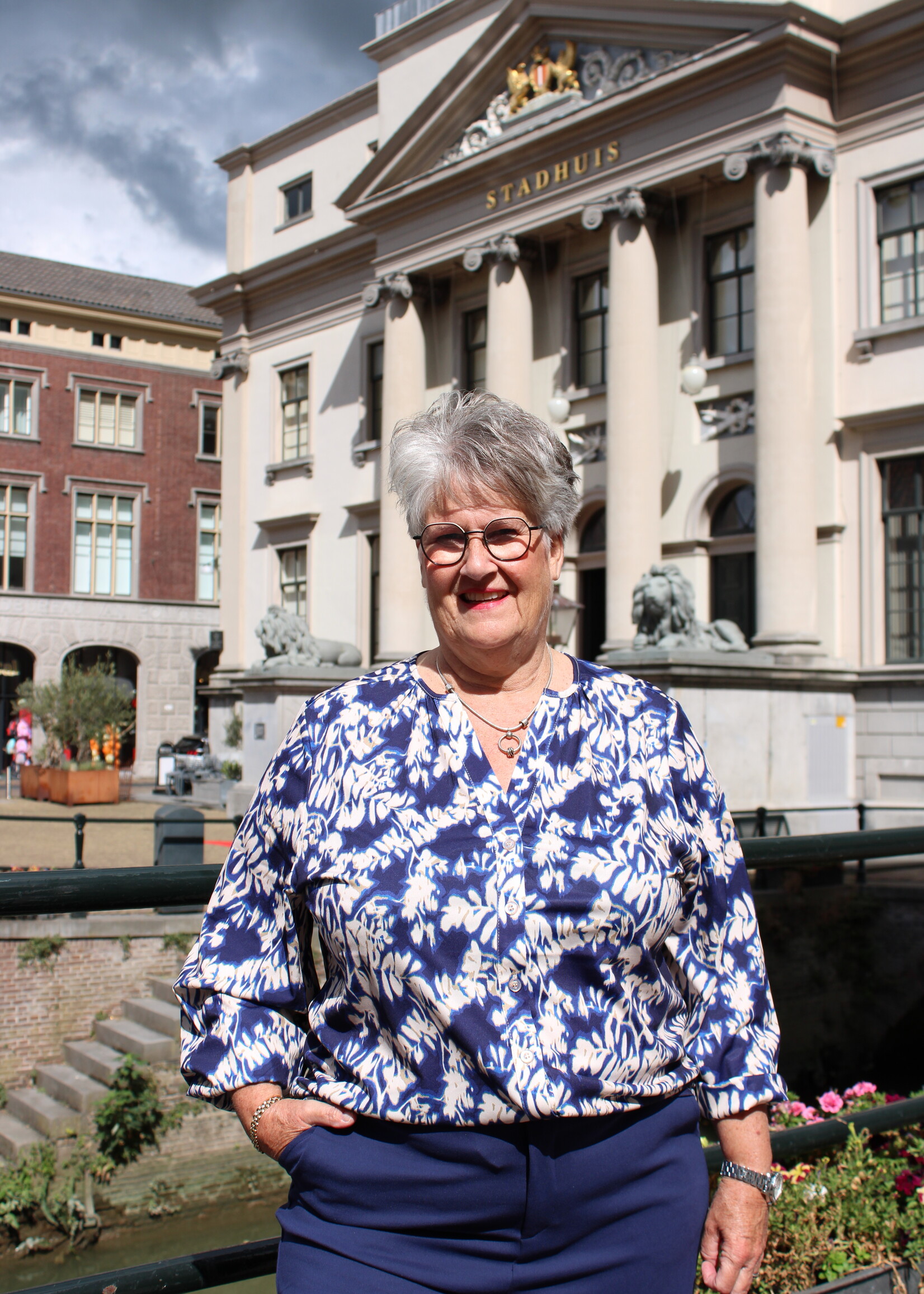 Exxcellent Vicki Blouse Eclipse/Sand Maat 42/44