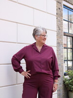 Exxcellent Sasha Blouse Mauve Wine Maat 42