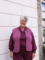 Exxcellent Remi Gilet Mauve Wine