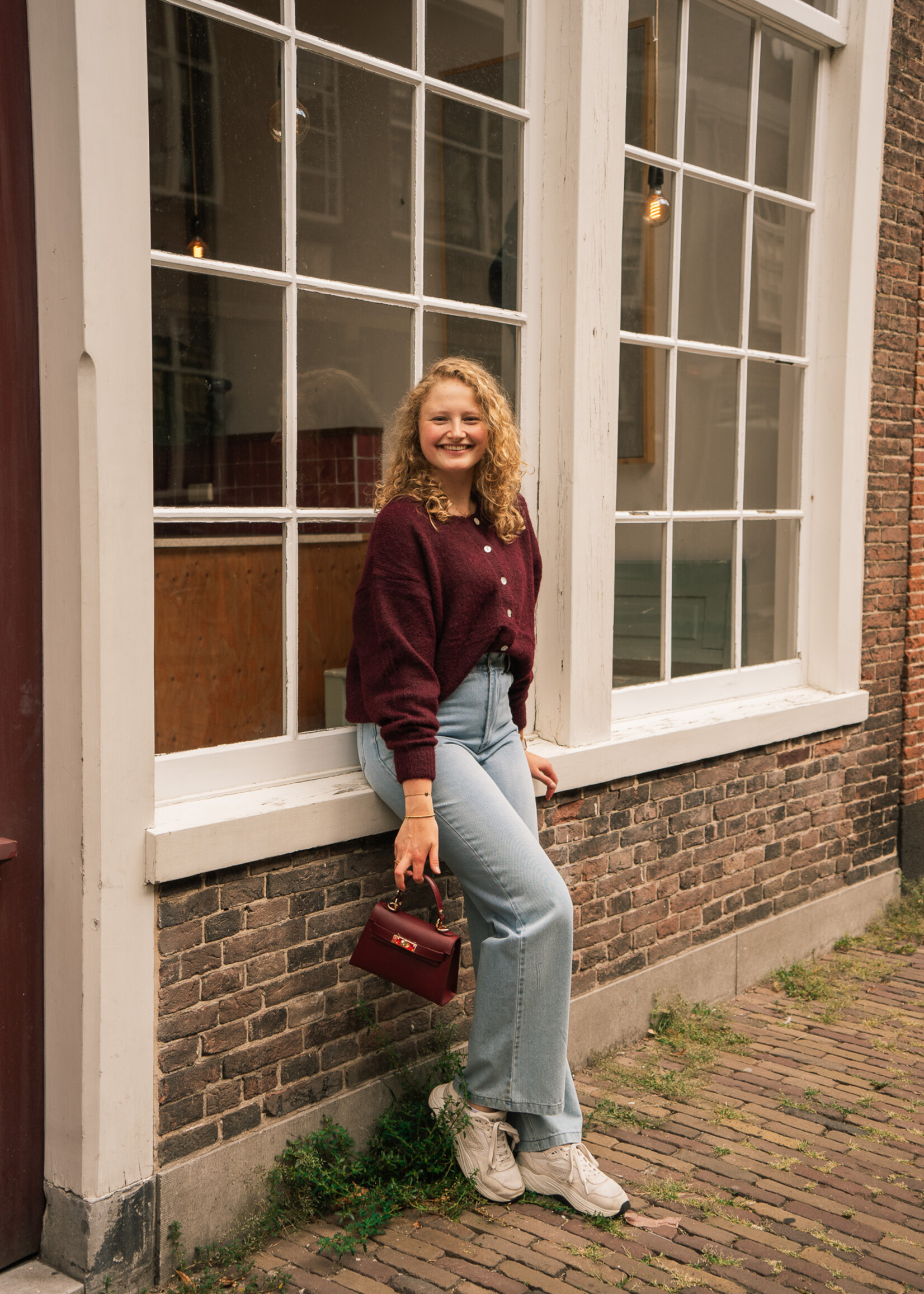 Maddie vestje gebreid Vino
