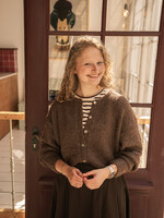 Maddie vestje gebreid Choco
