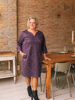 Ophilia Yara Leather Purple