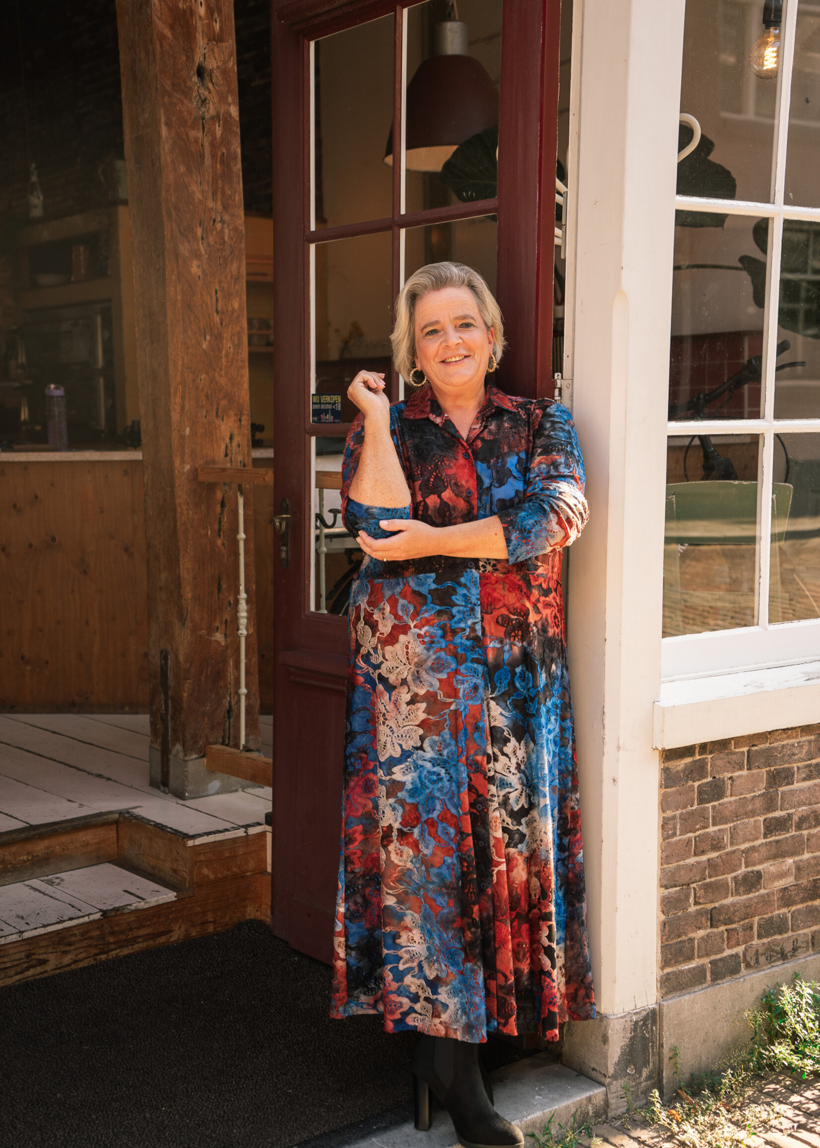 Ophilia Lisa tie dye Blue Garden Maat 2