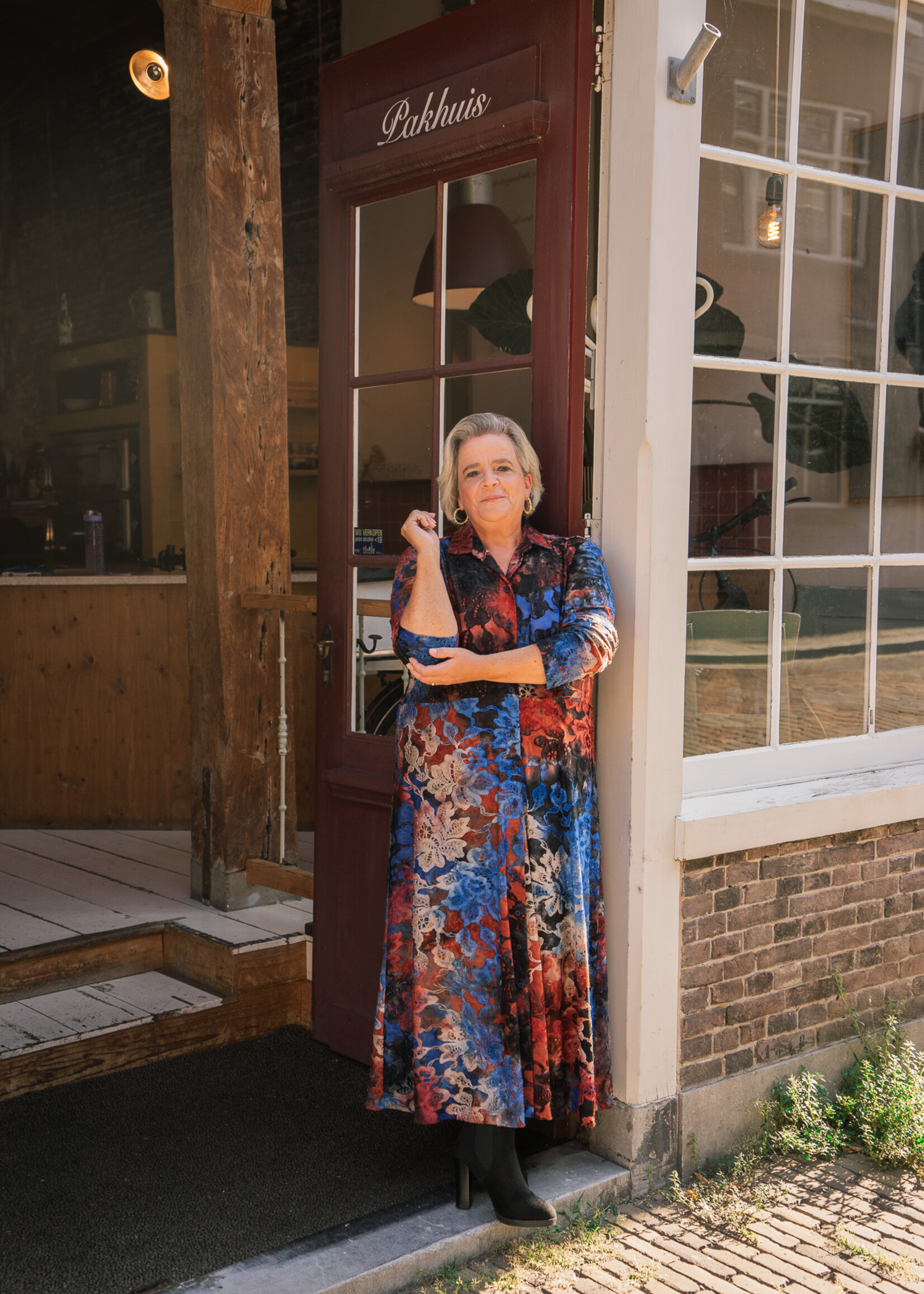 Ophilia Lisa tie dye Blue Garden Maat 2