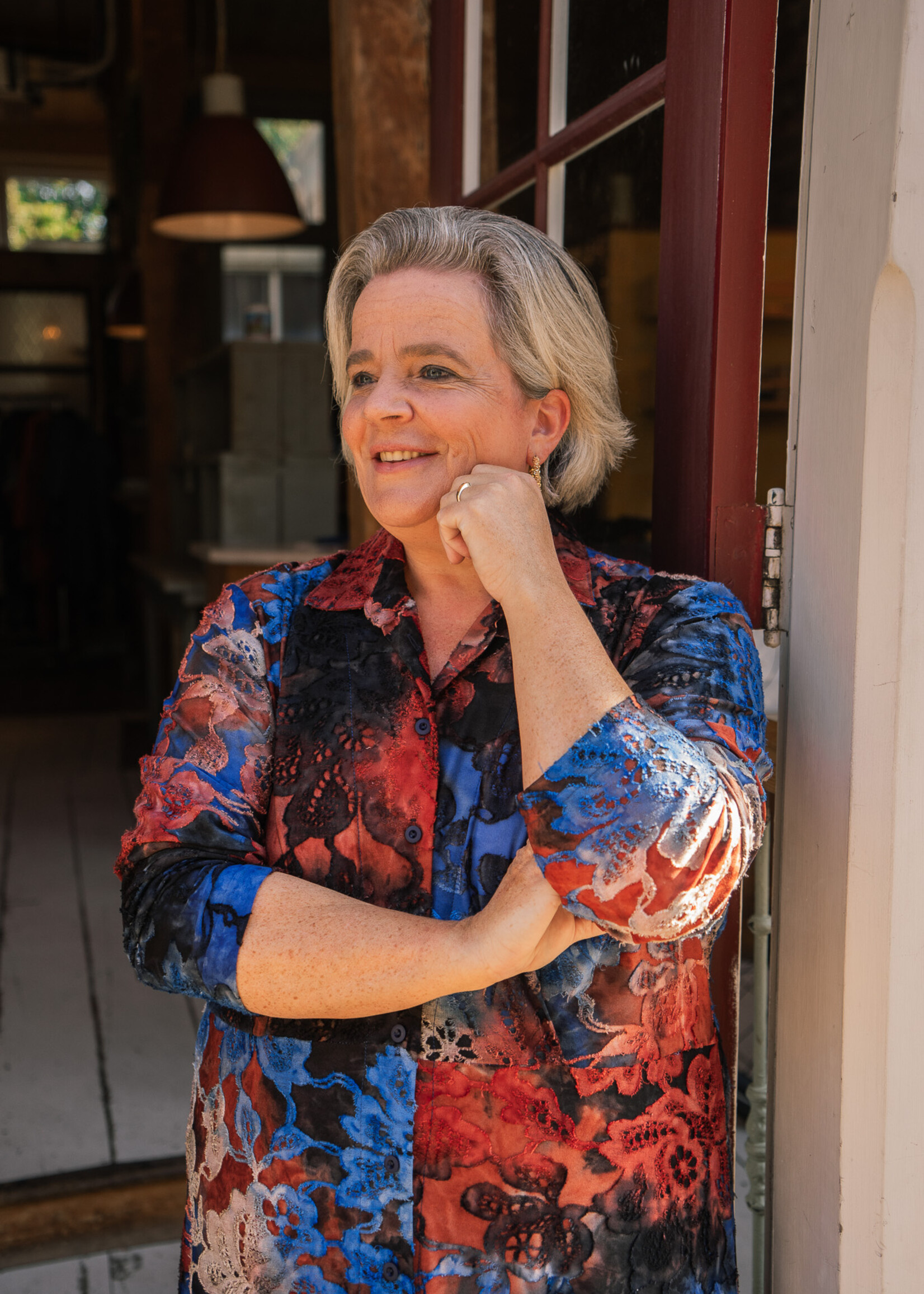 Ophilia Lisa tie dye Blue Garden Maat 2