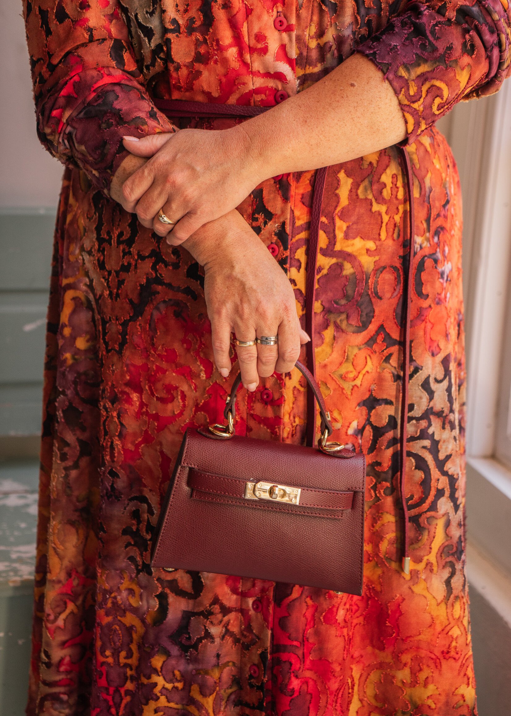 Ophilia Lisa tie dye spicey ornaments